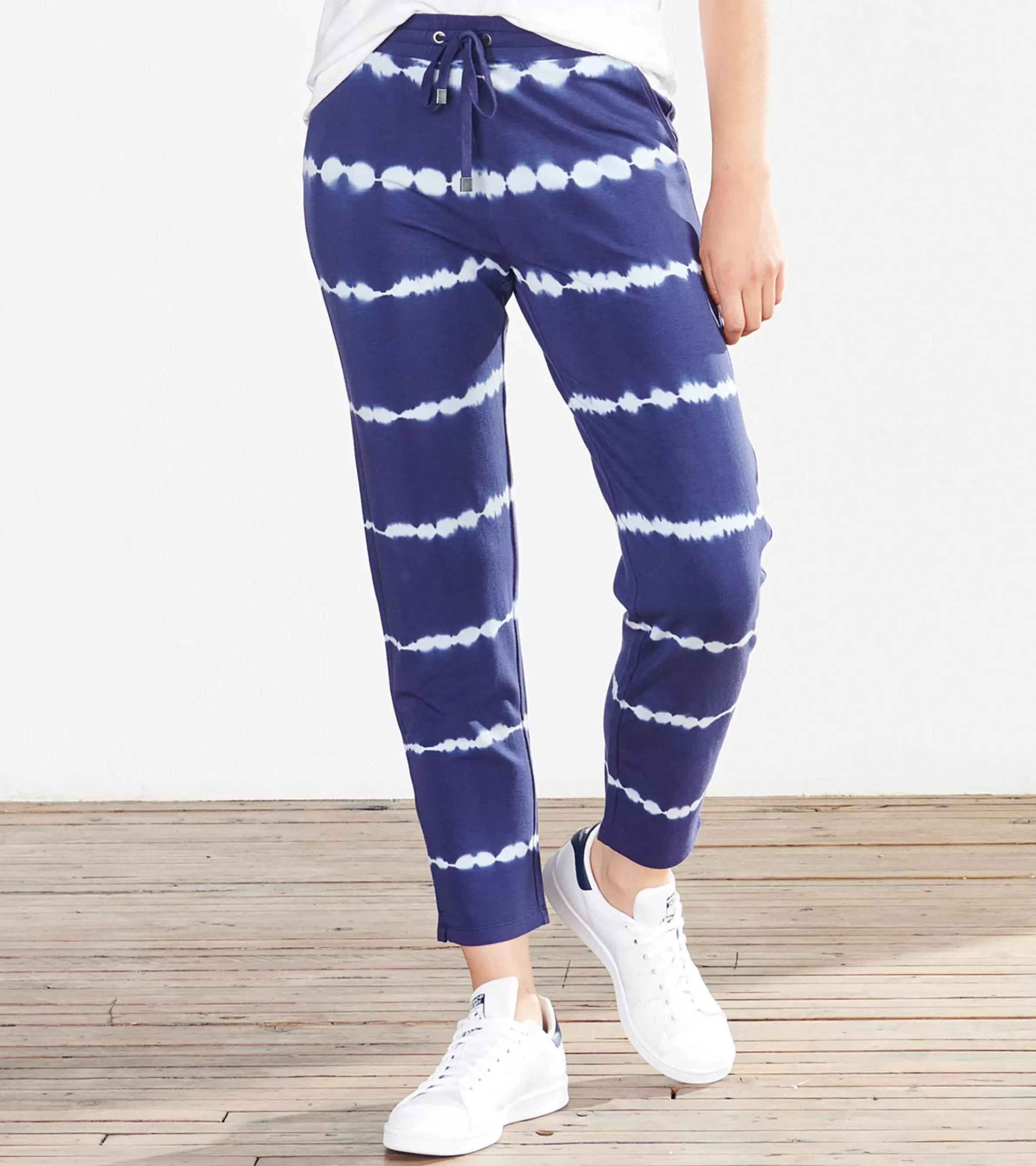 Women Hatley Bottoms*Adrien Joggers - Navy Tie Dye