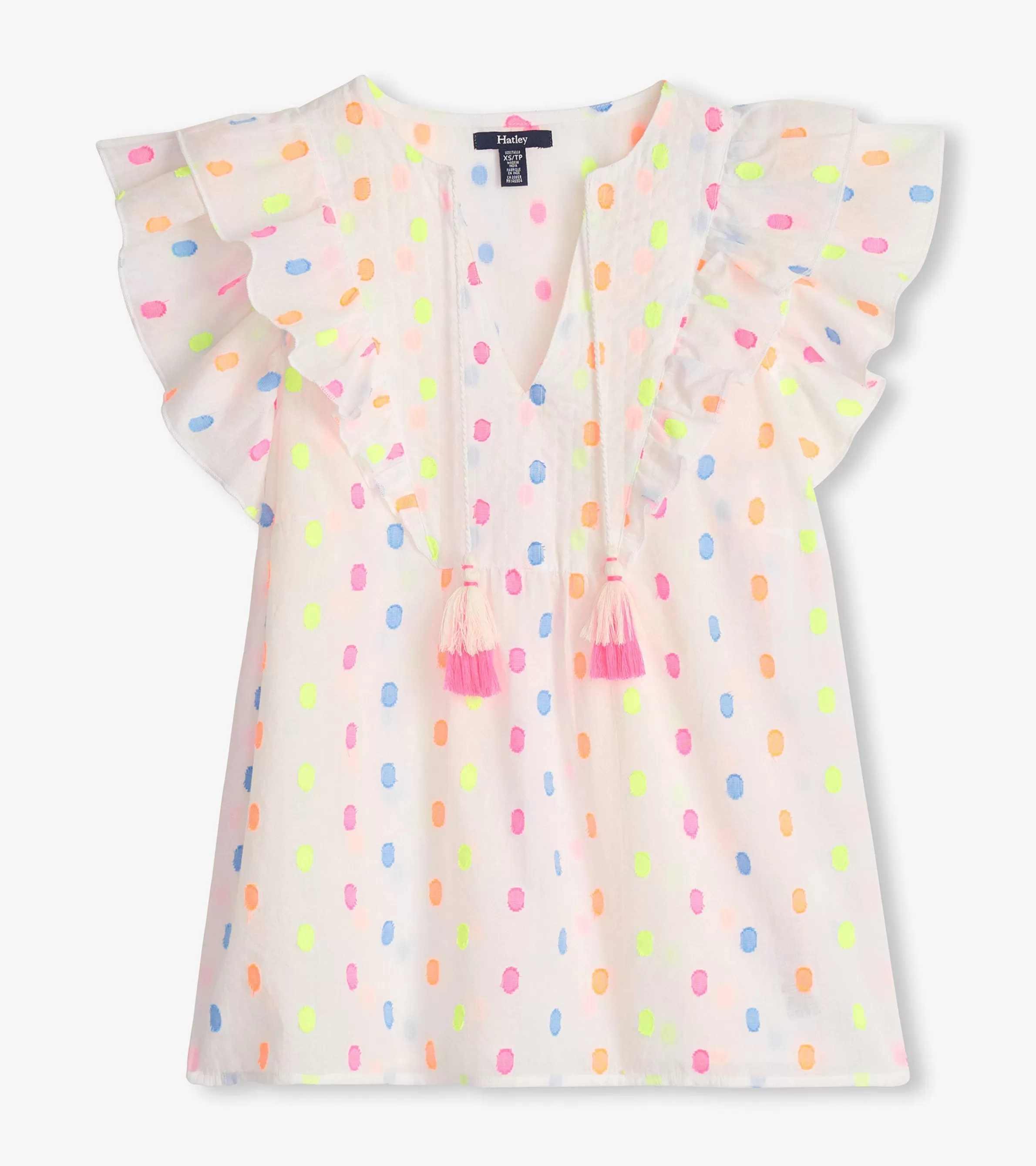 Women Hatley Tops*Alexa Popover - Summer Dots