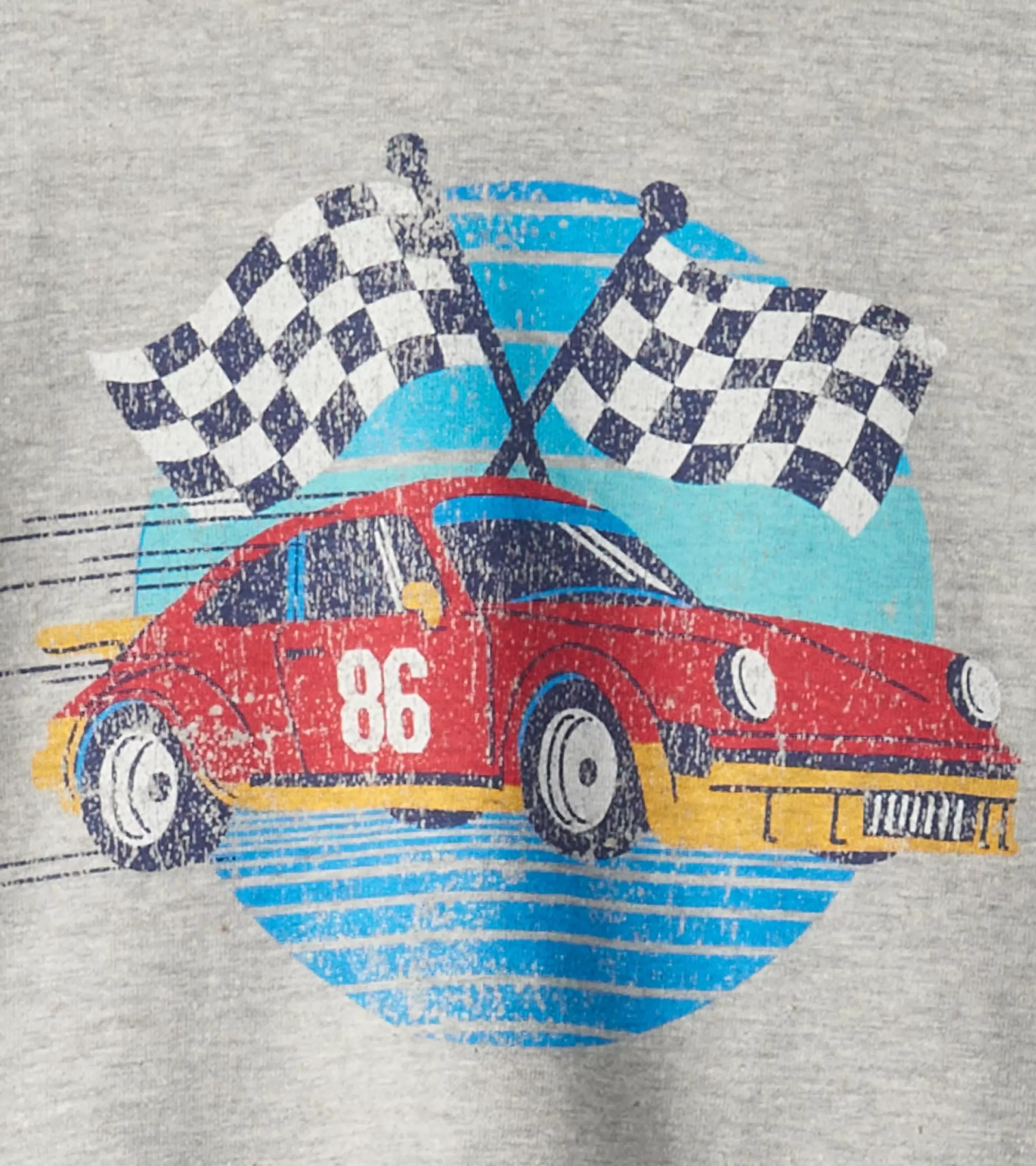 Hatley Tops*Baby & Toddler Boys Checkered Flag Long Sleeve T-Shirt