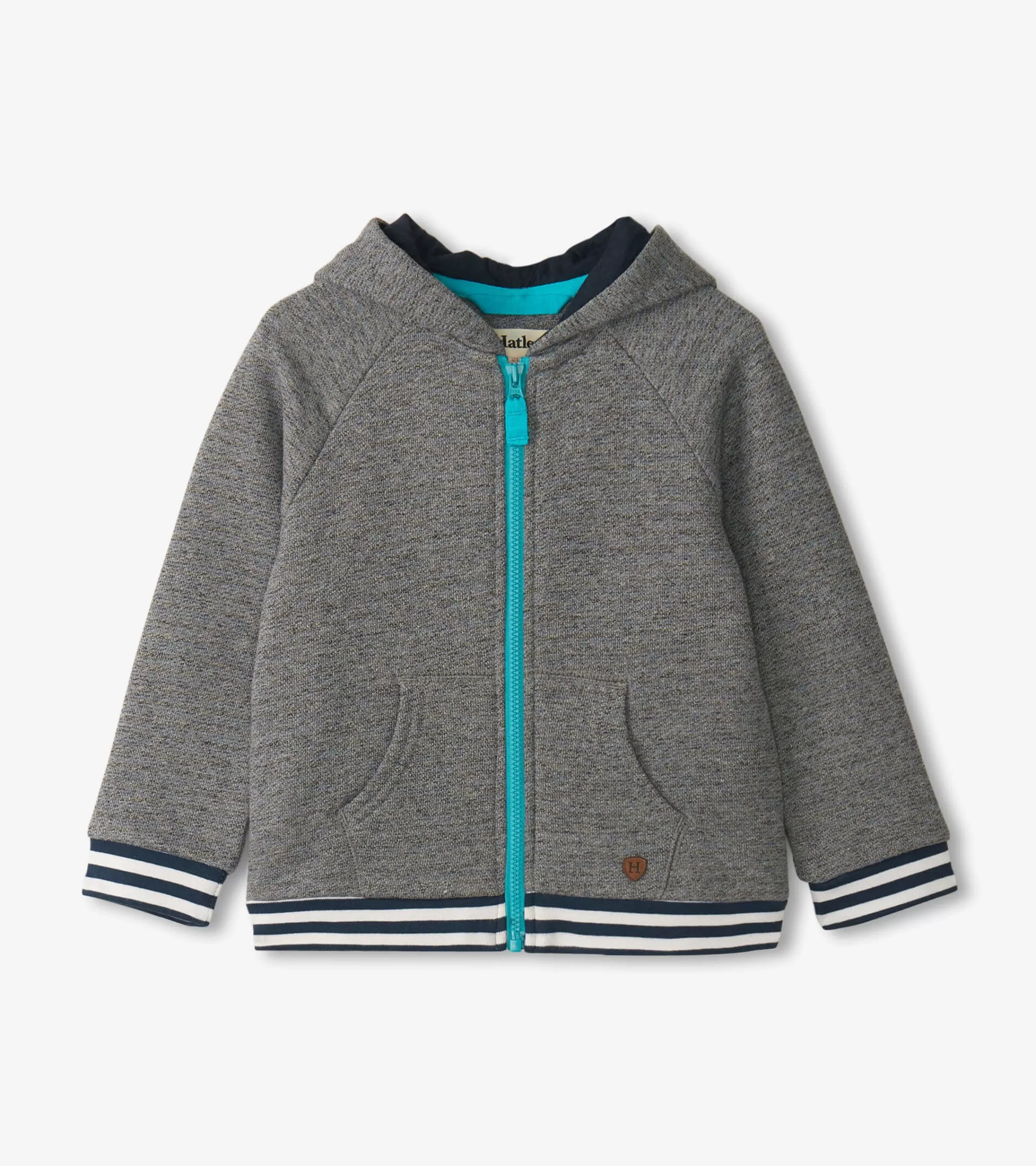 Hatley Sweaters*Baby & Toddler Boys Flame Blue Zip-Up Hoodie