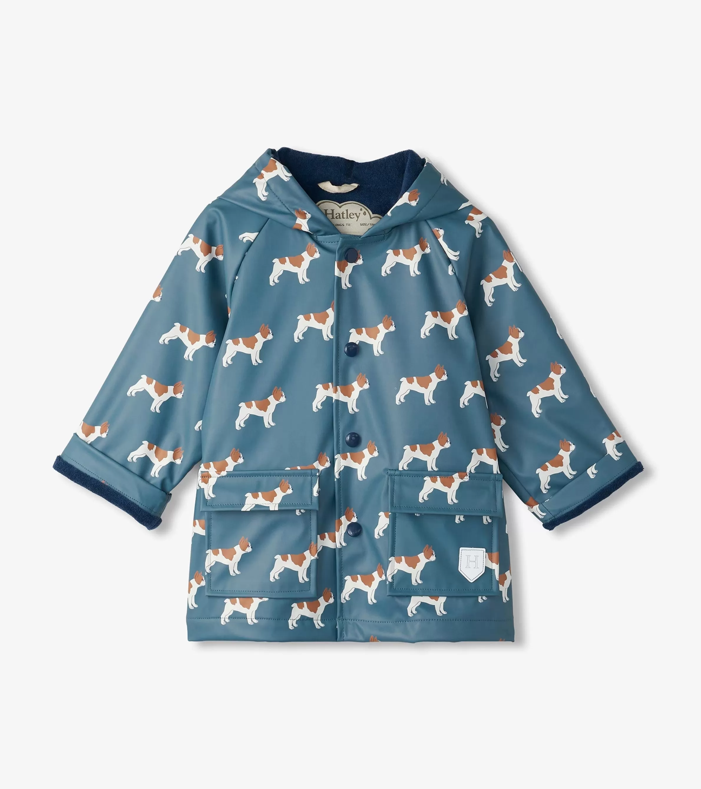 Hatley Rainwear | Rainwear*Baby & Toddler Boys French Bulldogs Button-Up Rain Jacket