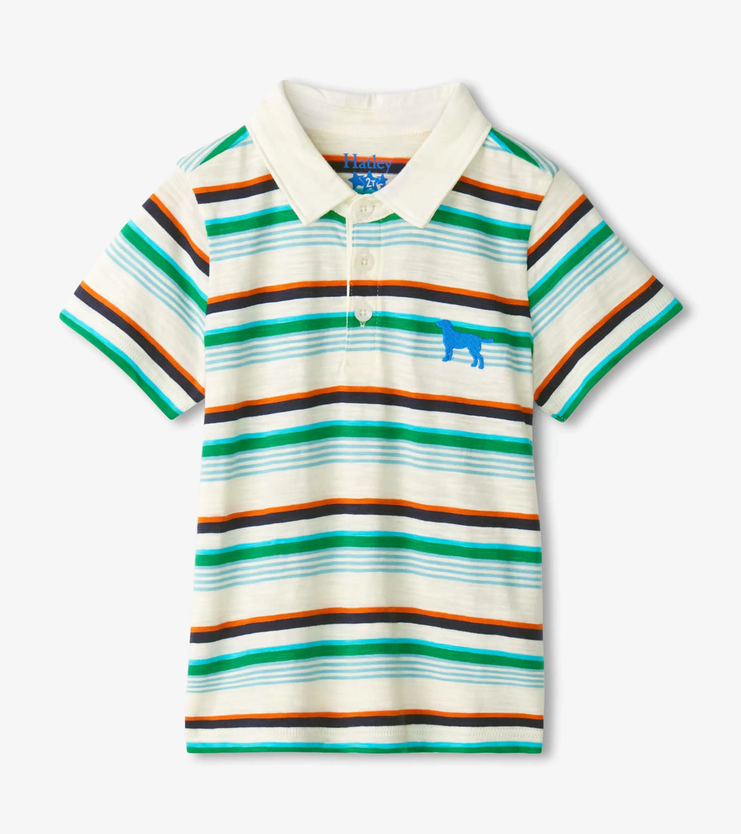 Hatley Tops*Baby & Toddler Boys Hiking Stripes Polo Shirt