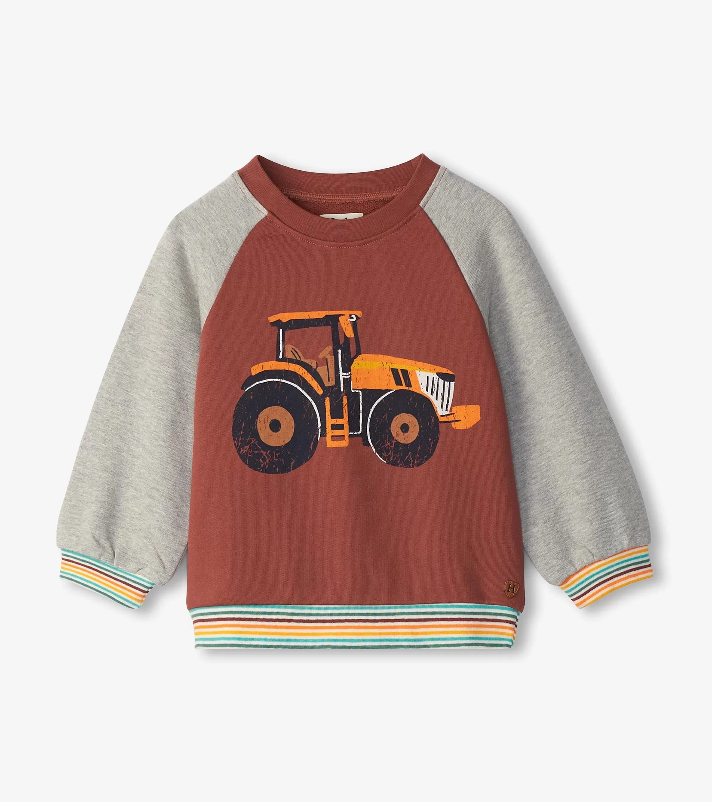 Hatley Sweaters*Baby & Toddler Boys Tractor Pullover Sweatshirt