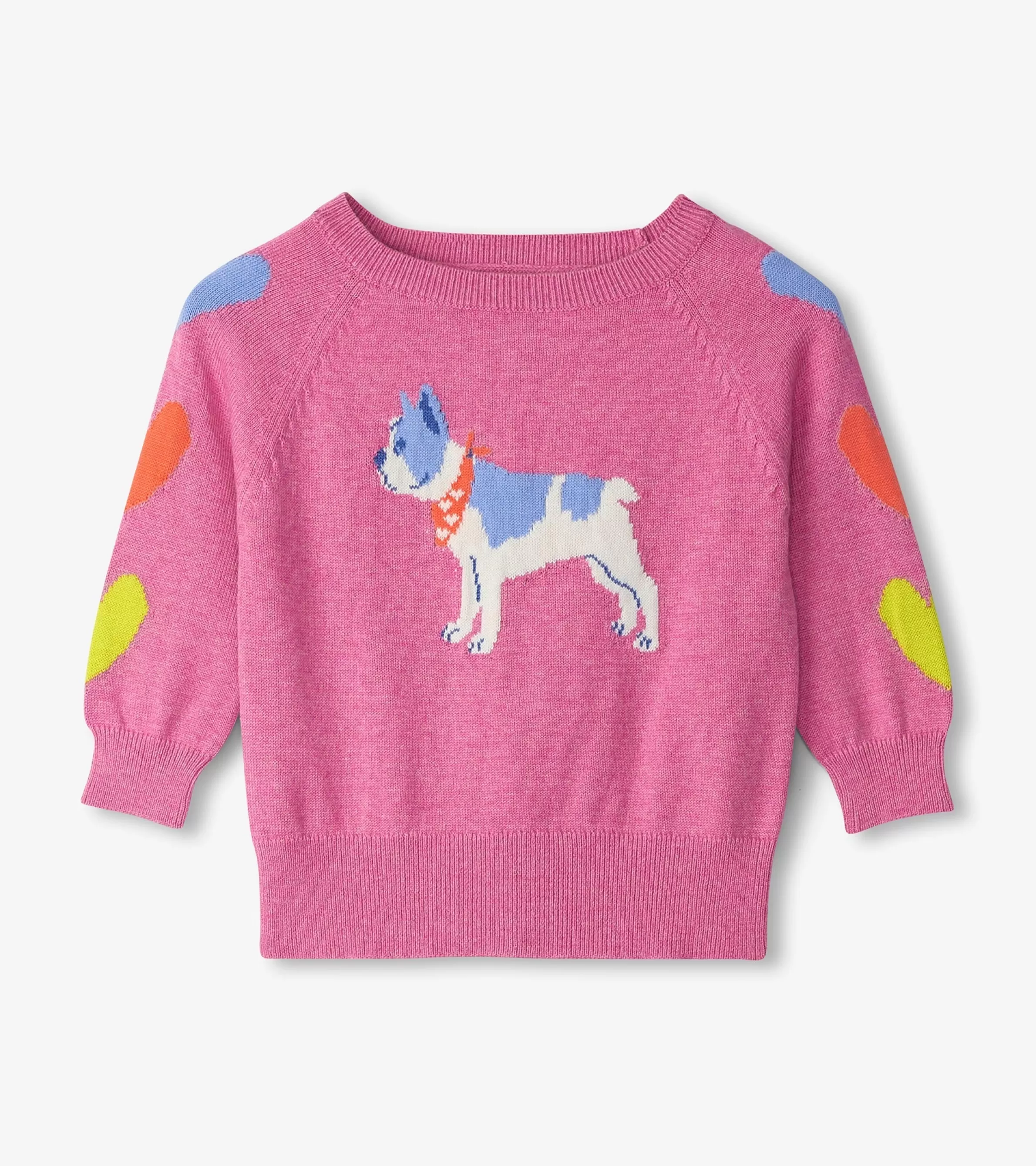 Hatley Sweaters*Baby & Toddler Girls French Bulldogs Sweater