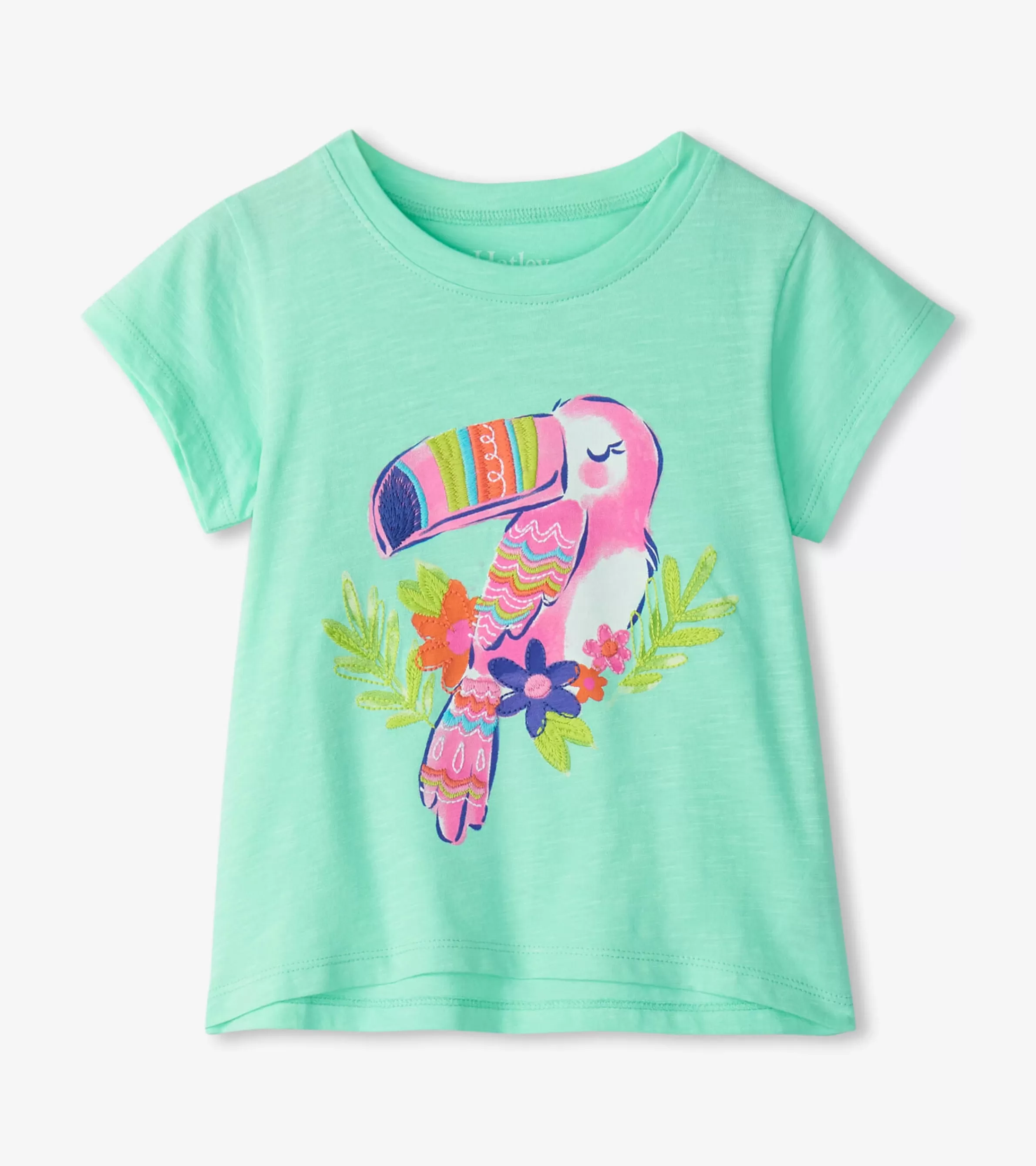 Hatley Tops*Baby & Toddler Girls Garden Tucan Graphic Tee