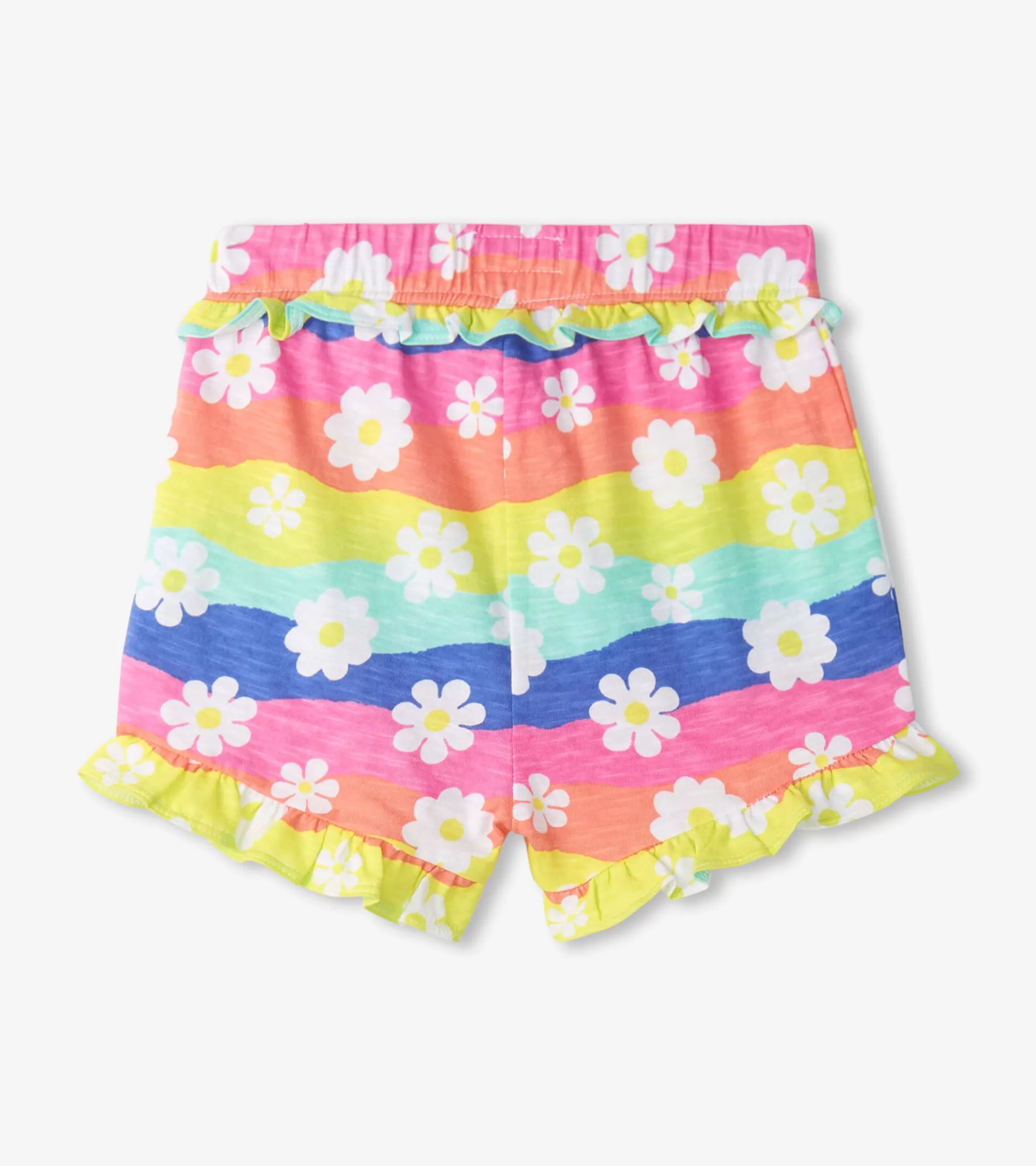 Hatley Bottoms*Baby & Toddler Girls Groovy Flowers Ruffle Shorts