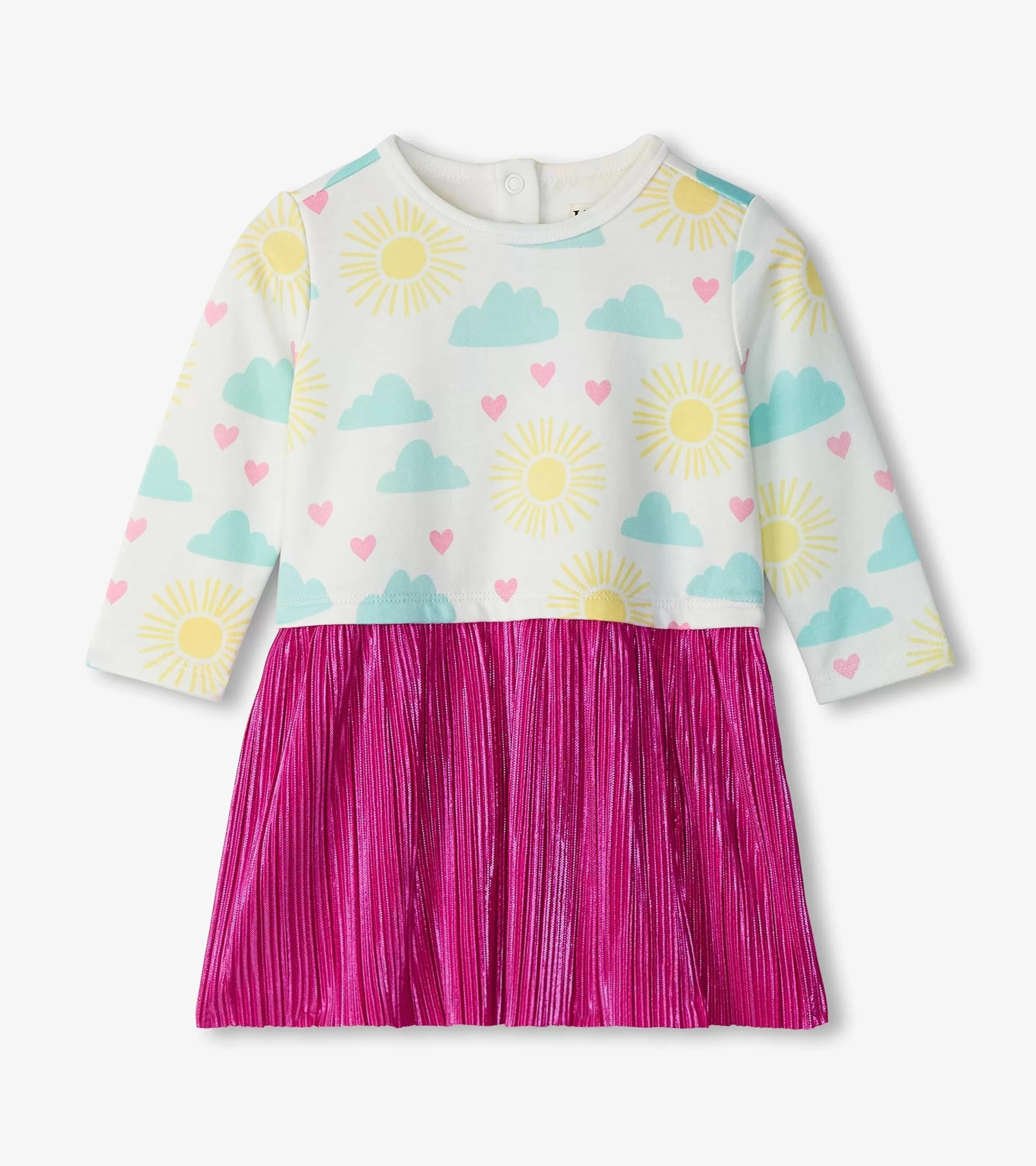 Hatley Dresses*Baby & Toddler Girls Happy Skies Layered Knit Dress