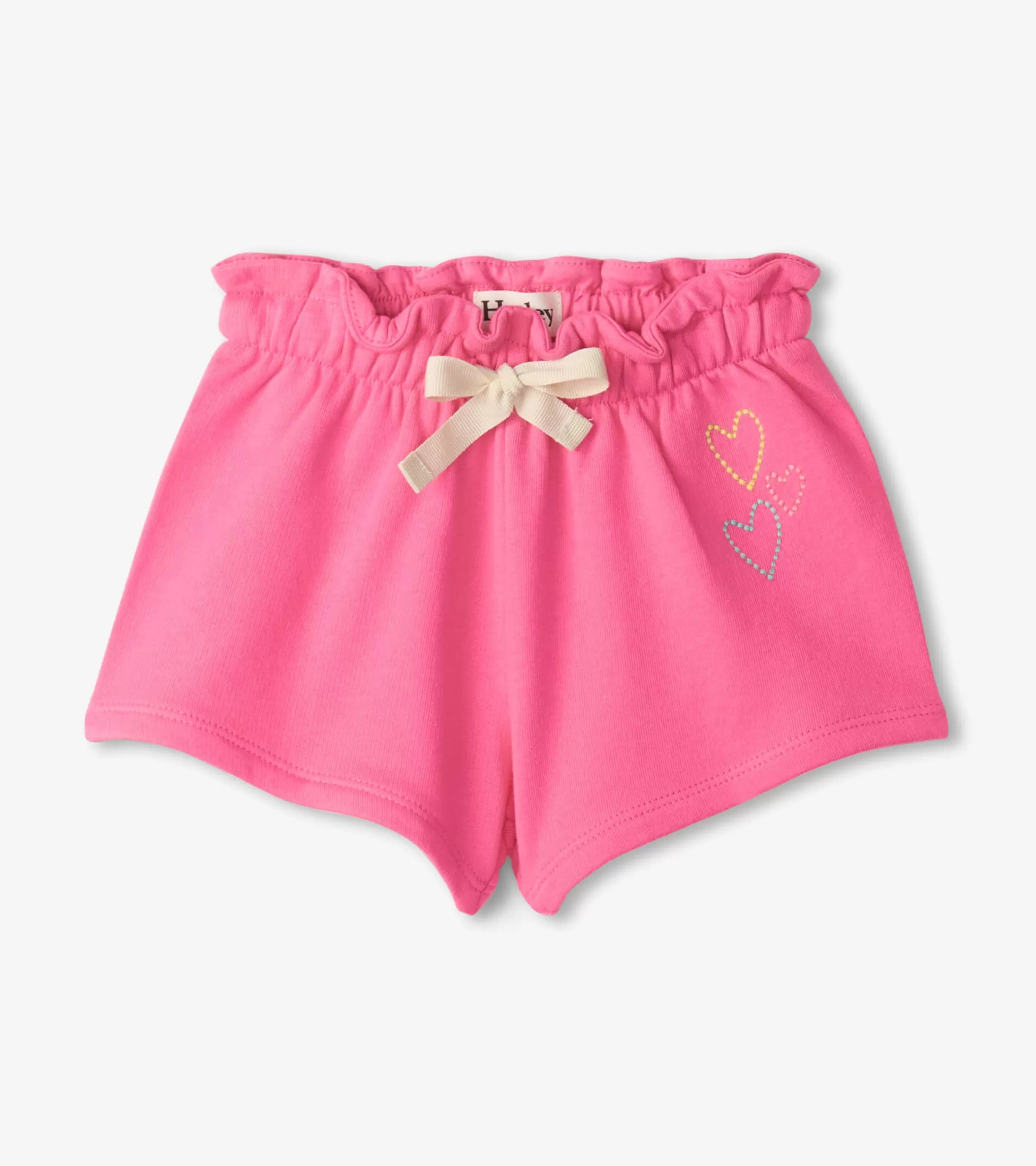 Hatley Bottoms*Baby & Toddler Girls Pink Paper Bag Shorts