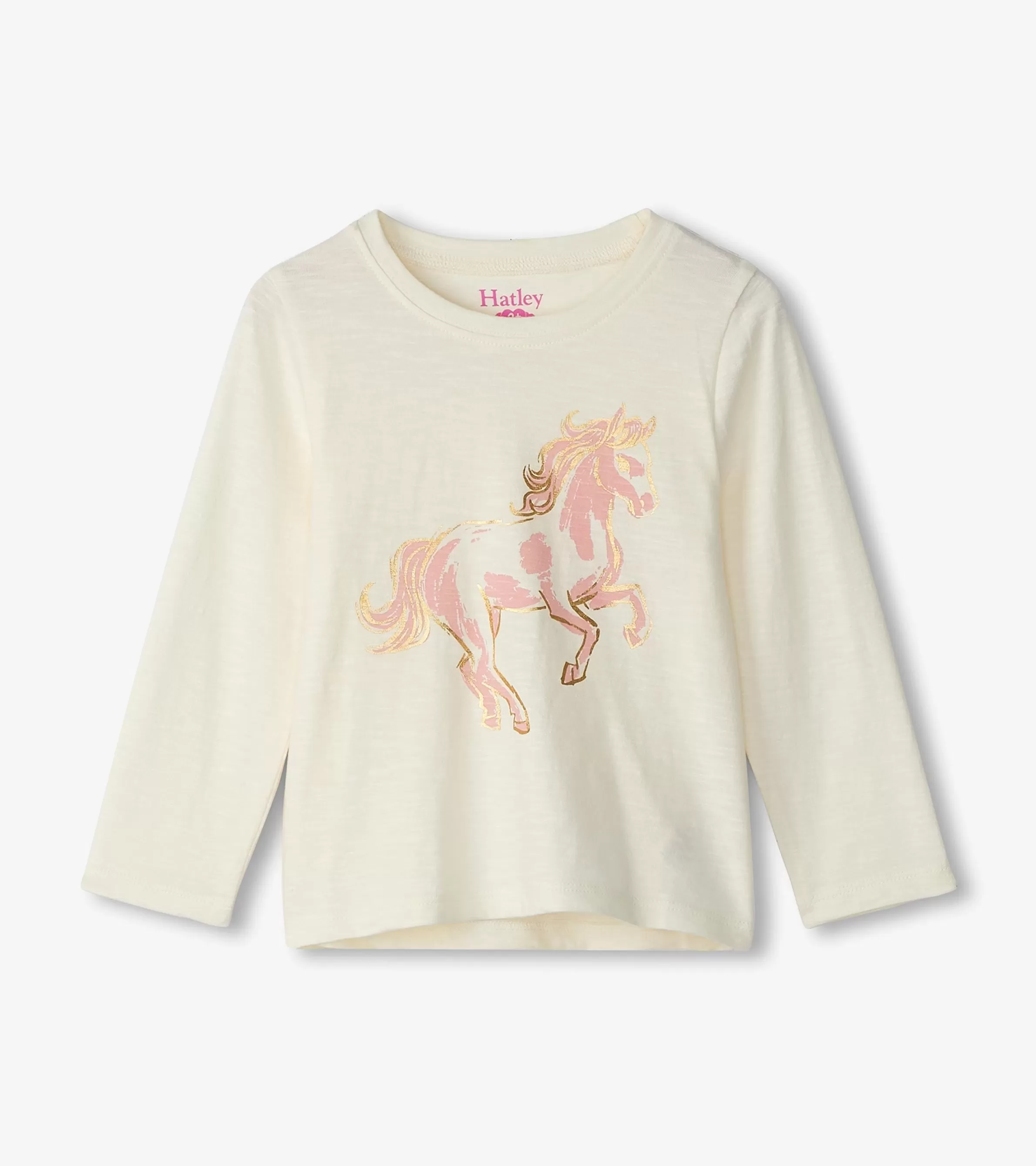 Hatley Tops*Baby & Toddler Girls Prize Pony Long Sleeve T-Shirt