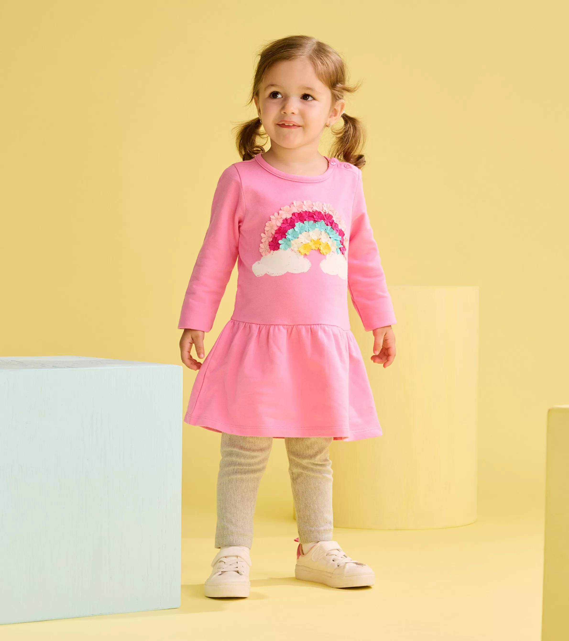 Hatley Dresses*Baby & Toddler Girls Rainbow Cloud Flounce Skirt Dress