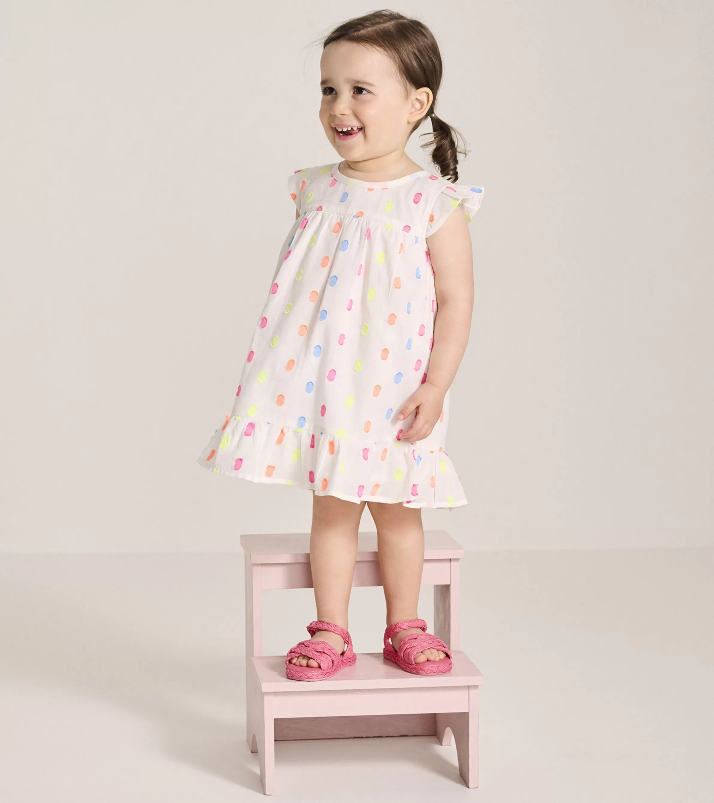 Hatley Dresses*Baby & Toddler Girls Summer Dots Flounce Dress