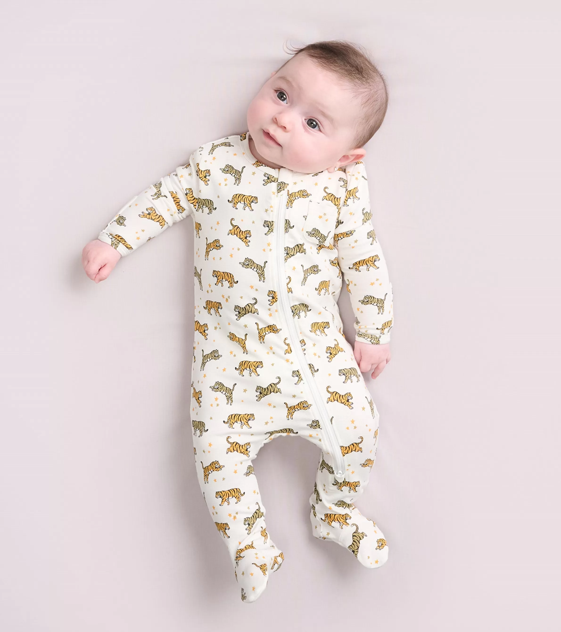 Hatley Sleepwear | Sleepwear*Baby Boys Celestial Tigers Bamboo Sleeper