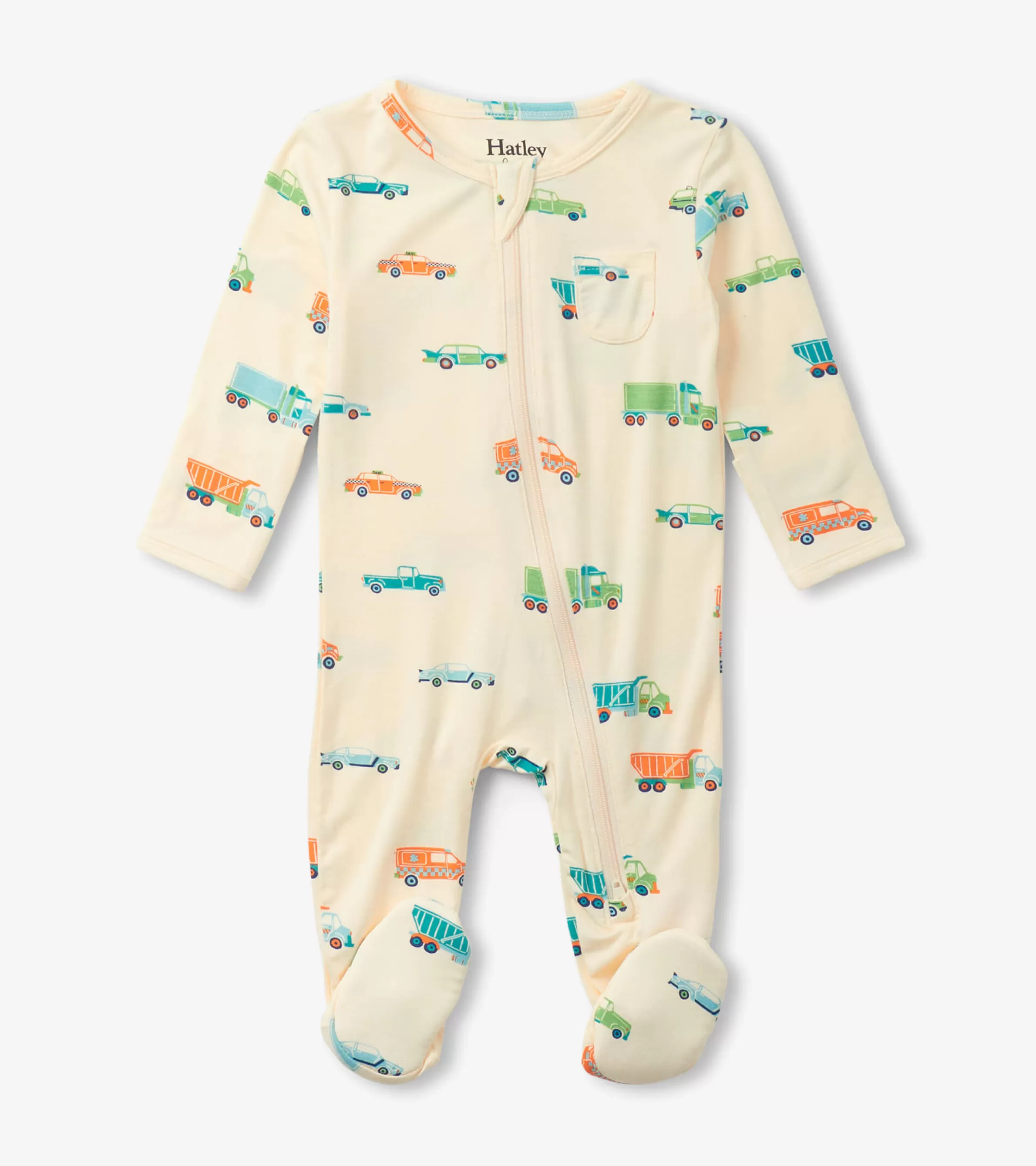 Hatley Sleepwear | Sleepwear*Baby Boys Dinky Cars Footed Sleeper