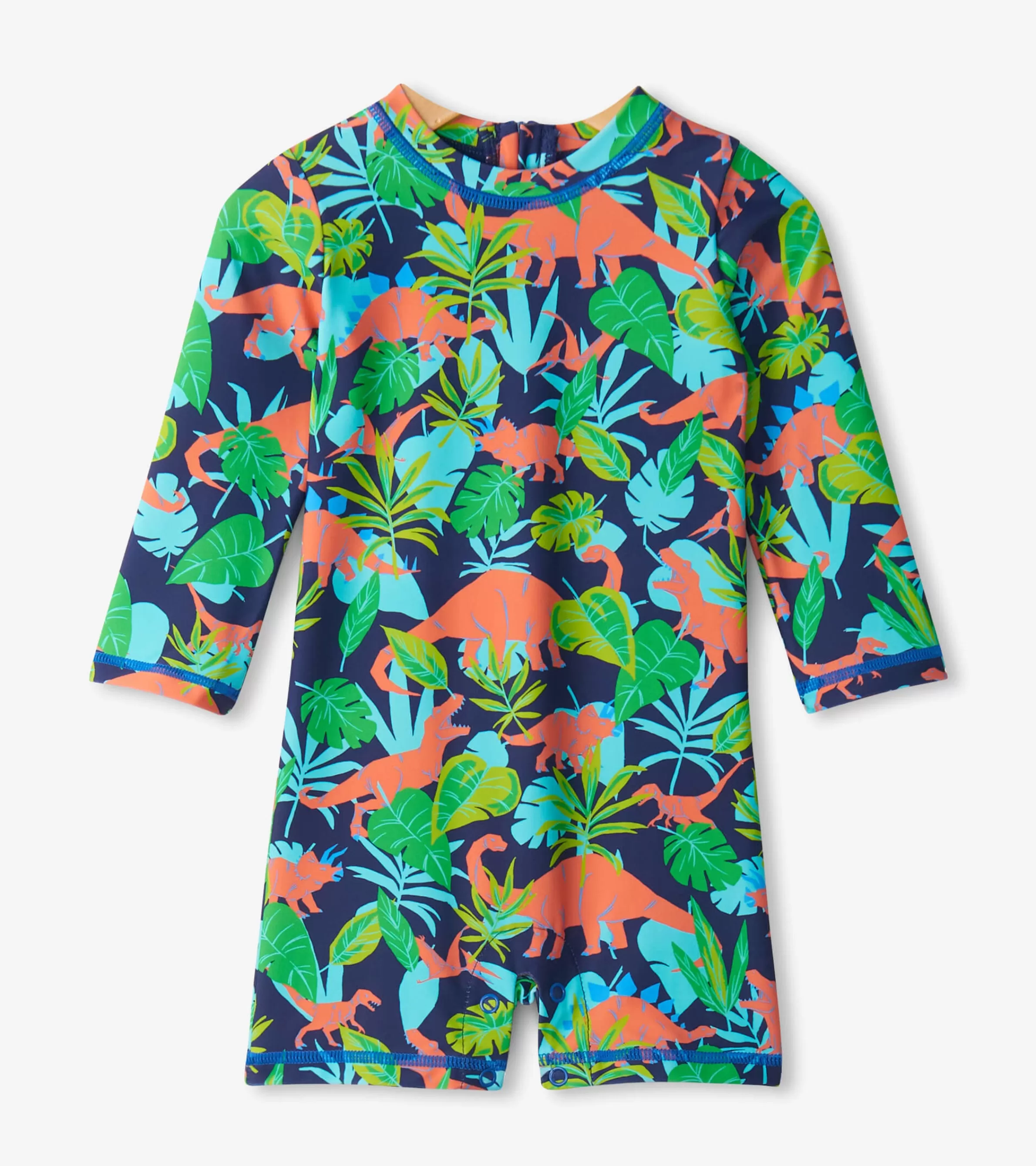 Hatley Swimwear | Swimwear*Baby Boys Dino Jungle One-Piece Rashguard