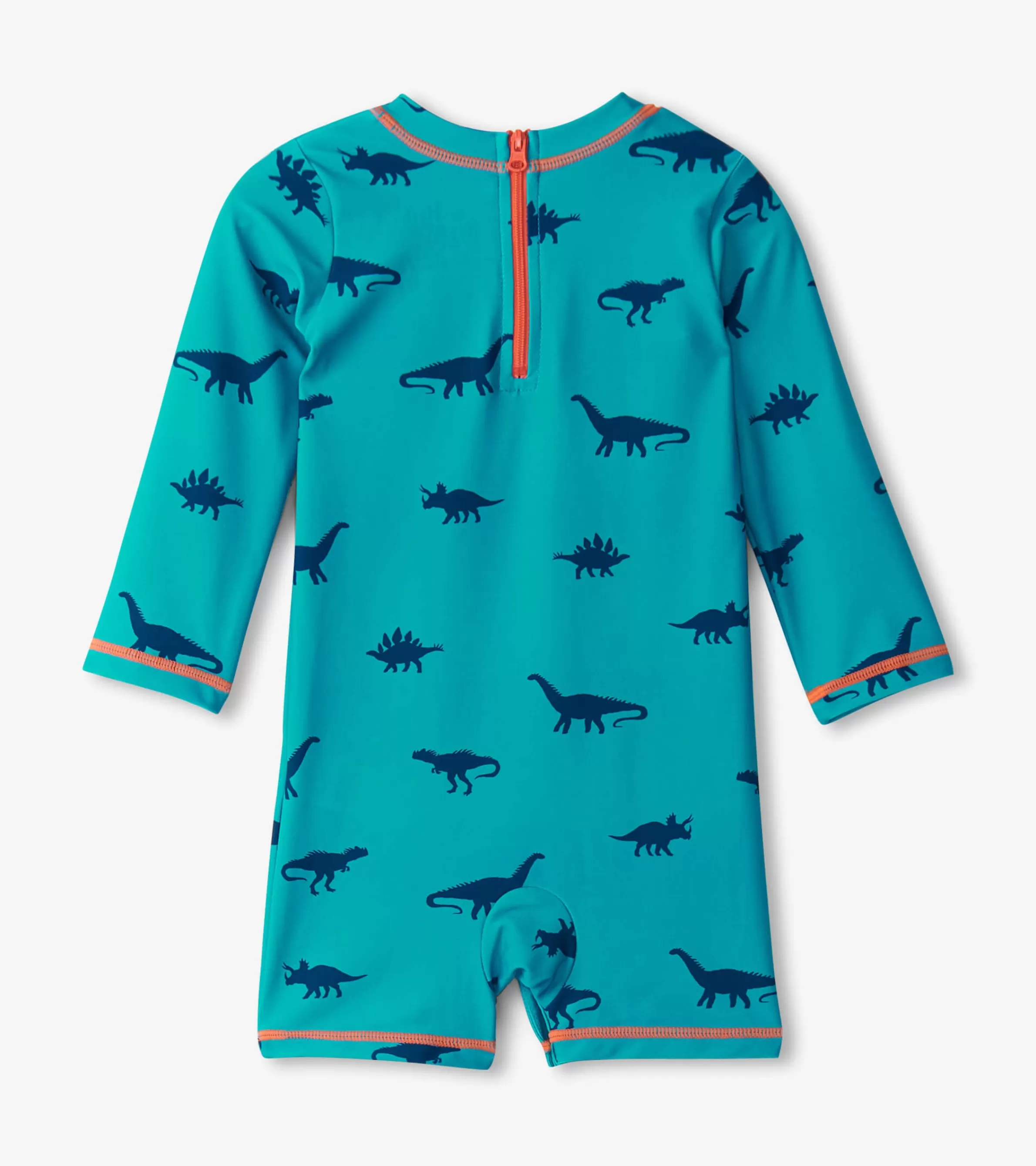 Hatley Swimwear | Swimwear*Baby Boys Dino Silhouette One-Piece Rashguard