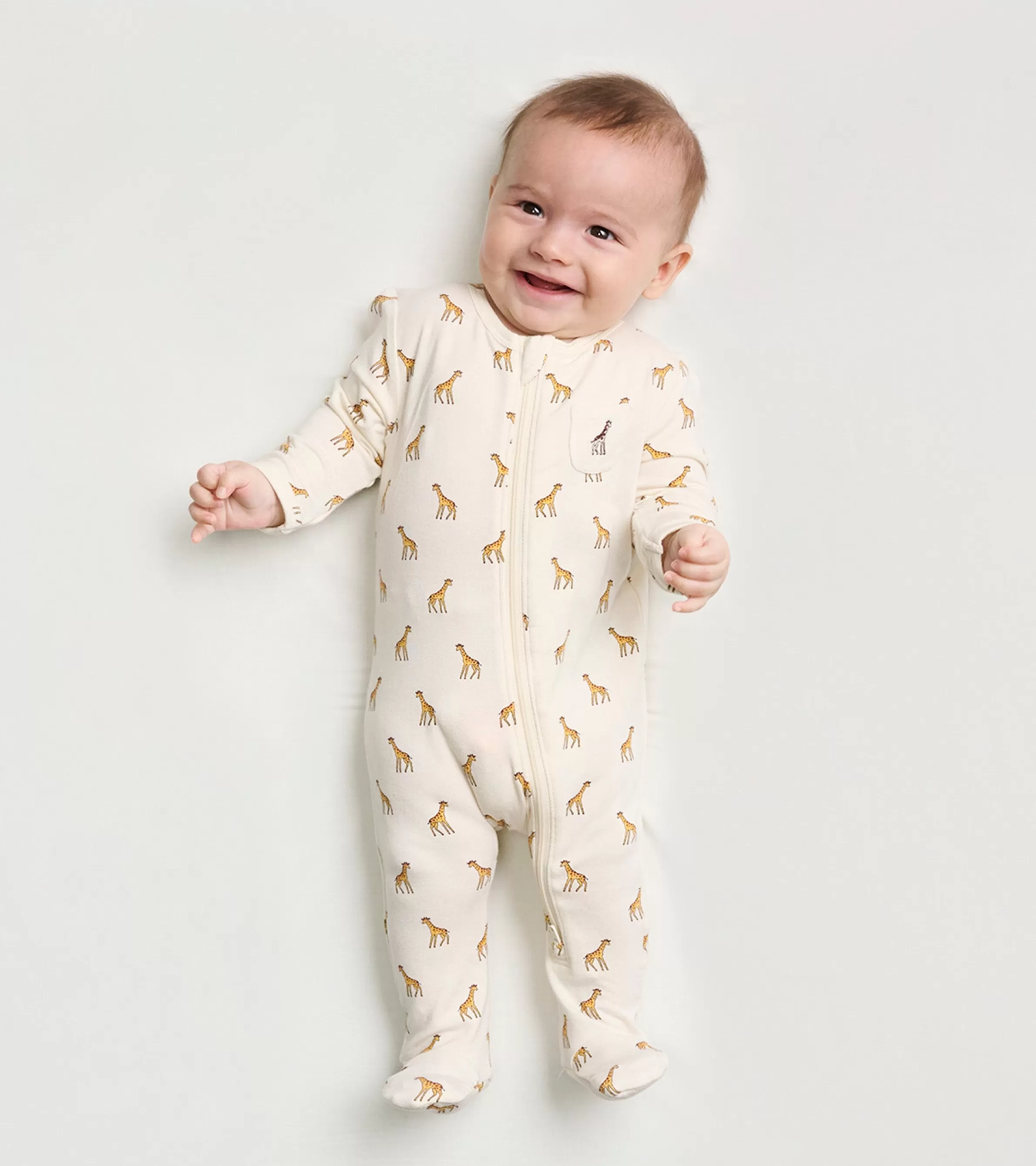 Hatley Sleepwear | Sleepwear*Baby Boys Little Giraffes Footed Sleeper