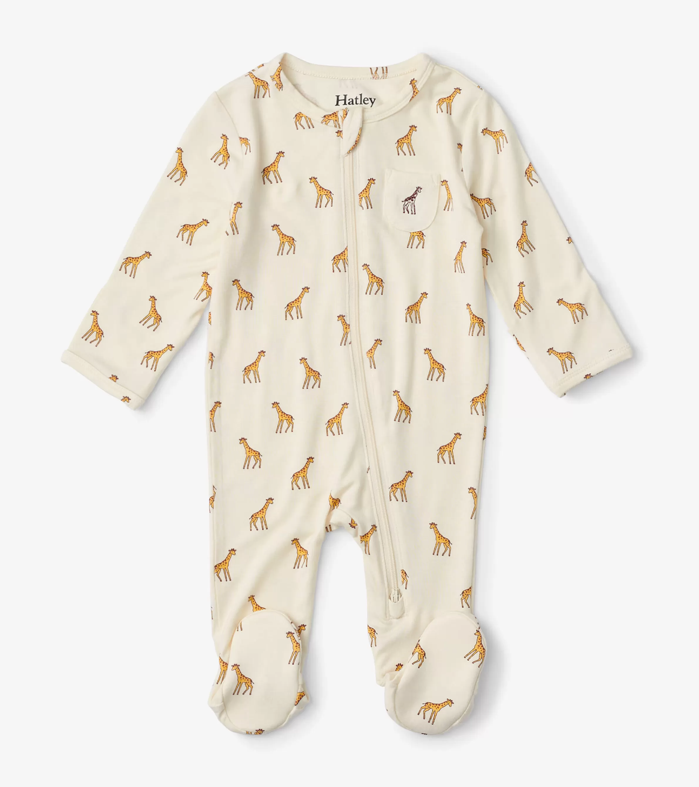 Hatley Sleepwear | Sleepwear*Baby Boys Little Giraffes Footed Sleeper