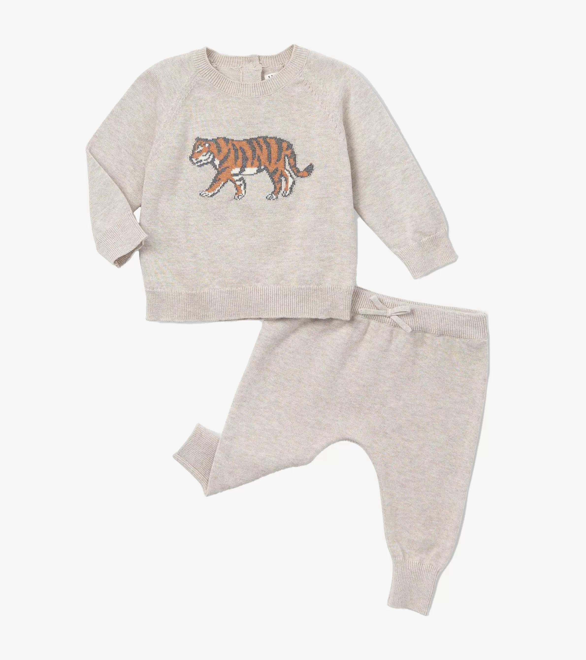 Hatley Sweaters*Baby Boys Little Tiger Pullover Sweater & Pants