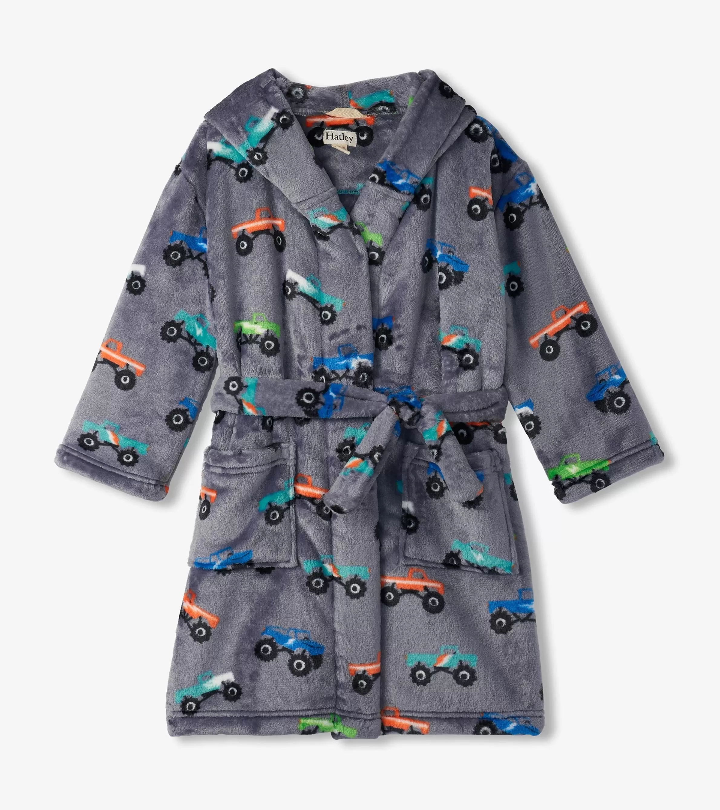 BOY Hatley Sleepwear | Sleepwear*Baby Boys Monster Trucks Fleece Robe