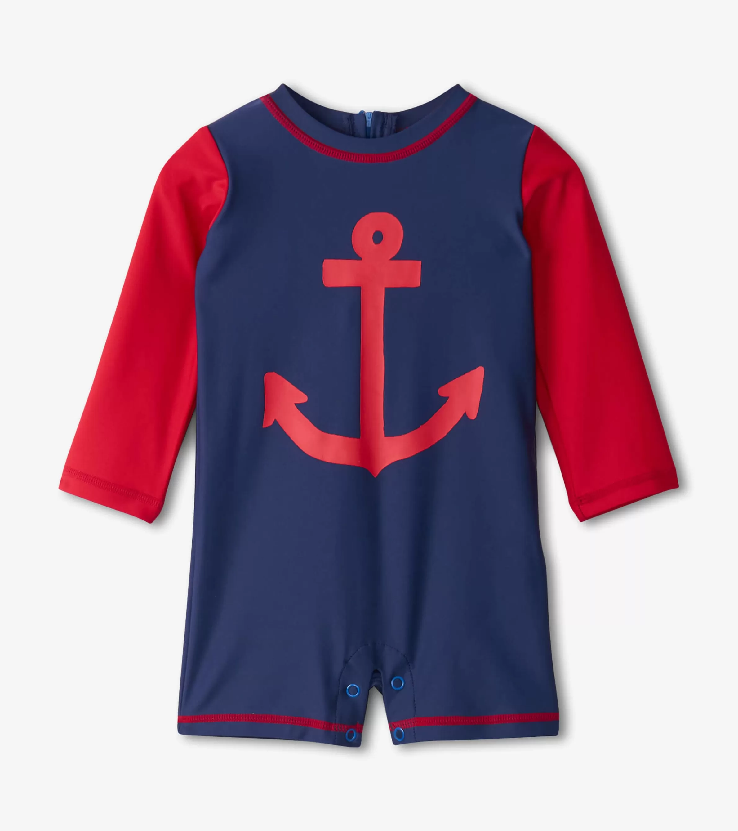 Hatley Swimwear | Swimwear*Baby Boys Nautical Anchor One-Piece Rashguard