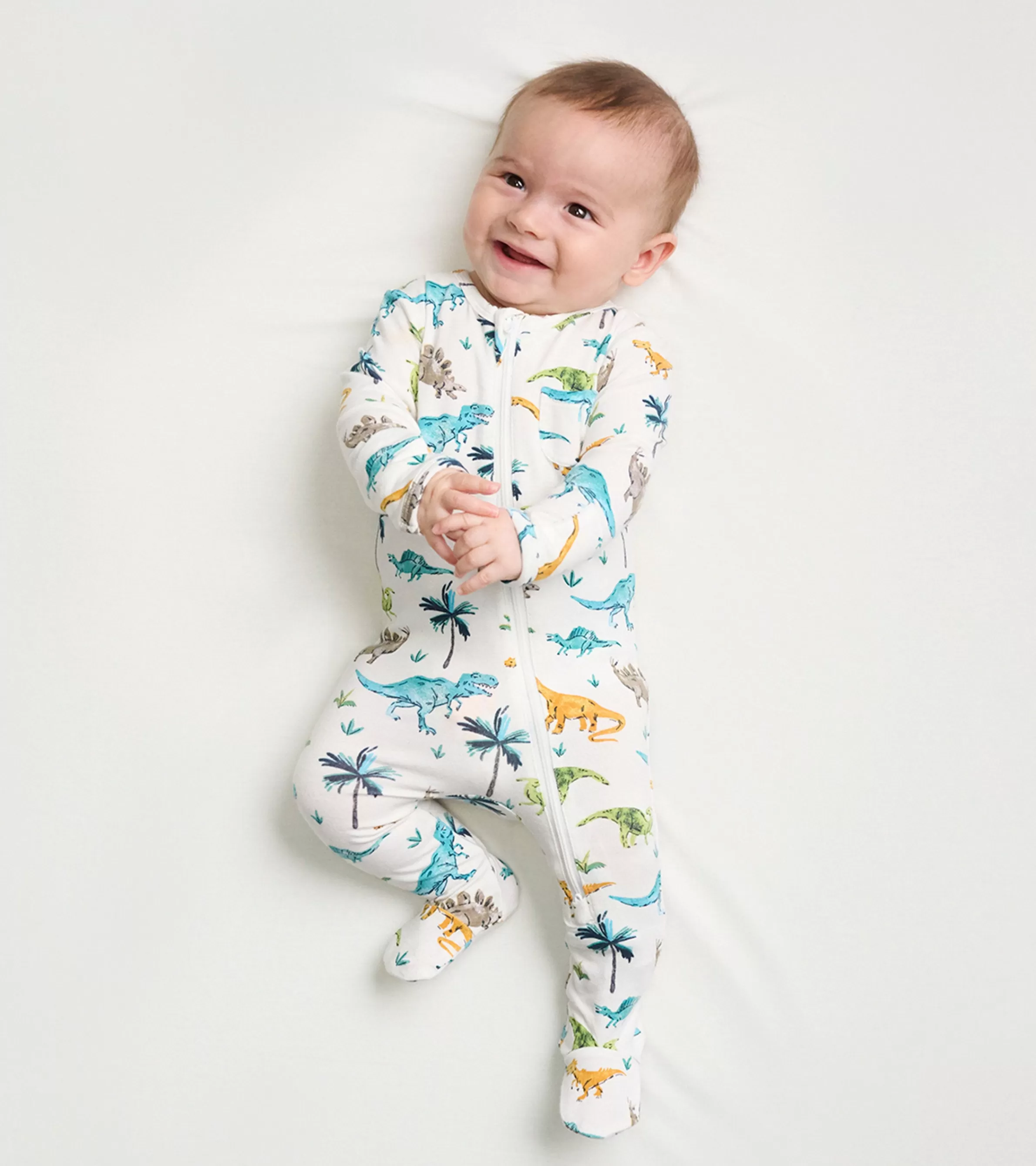 Hatley Sleepwear | Sleepwear*Baby Boys Prehistoric Dino Footed Sleeper