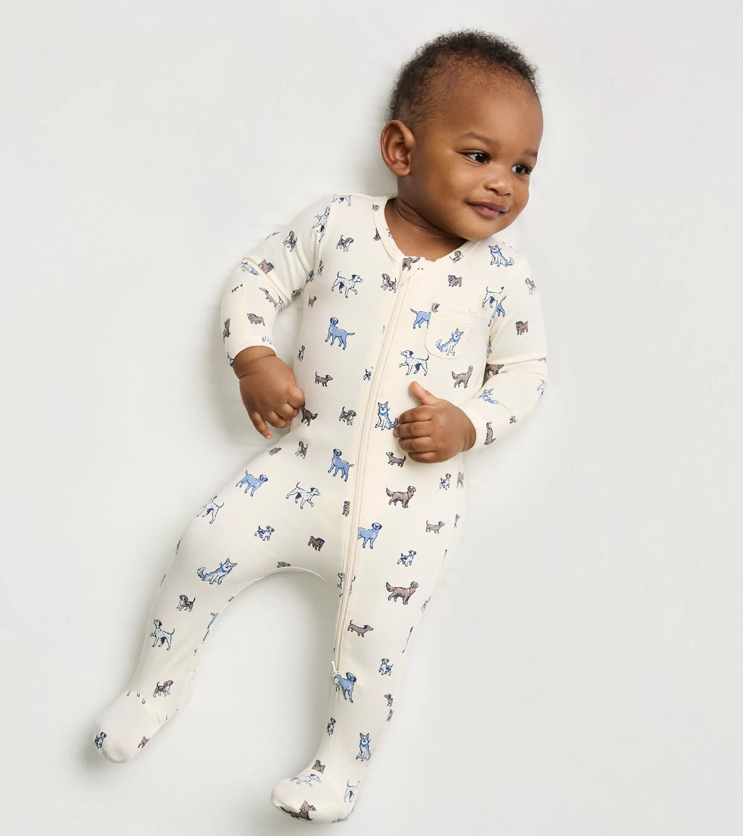 Hatley Sleepwear | Sleepwear*Baby Boys Puppies Puppies Footed Sleeper