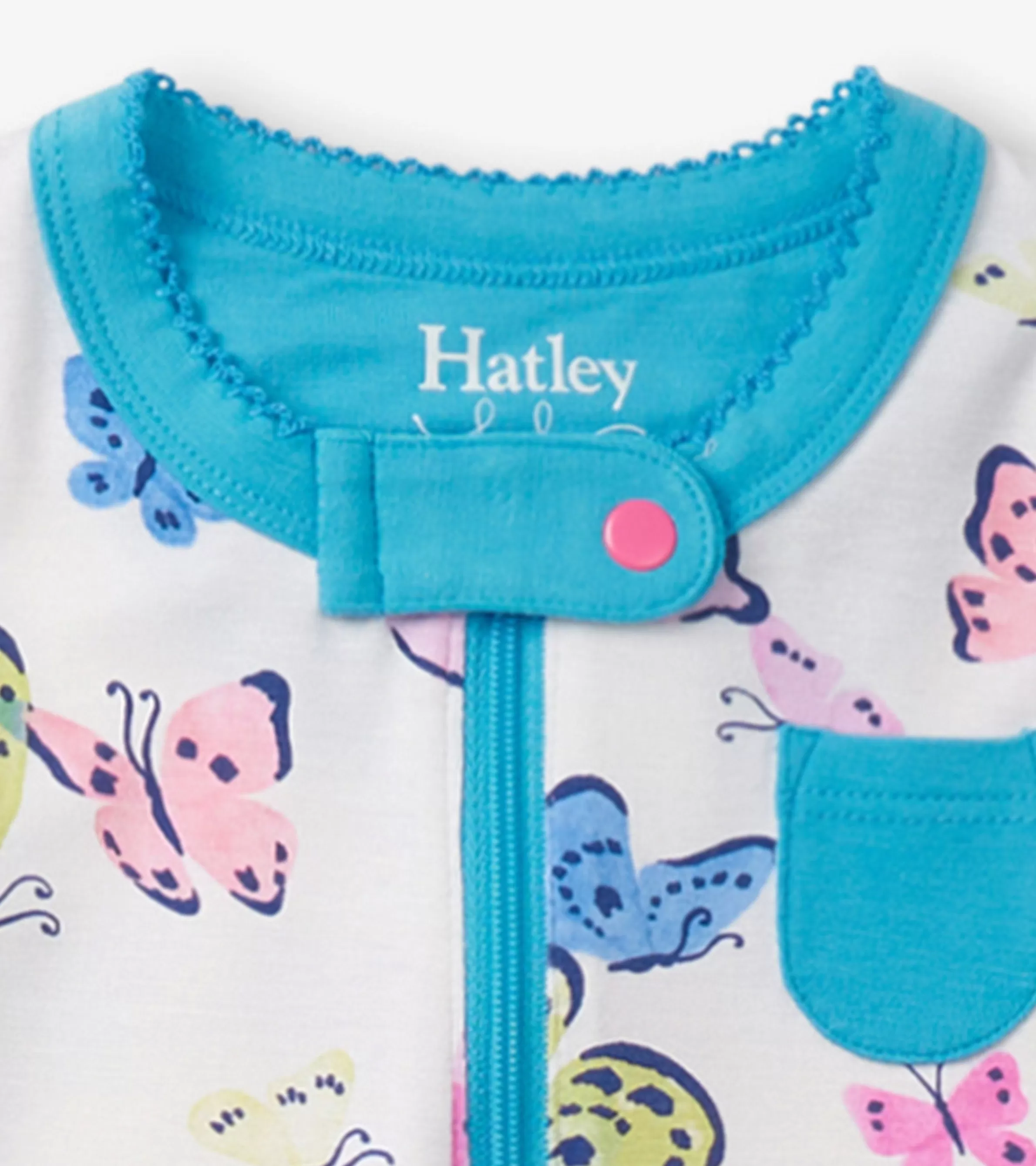 Hatley Sleepwear | Sleepwear*Baby Girls Big Butterflies Footed Sleeper