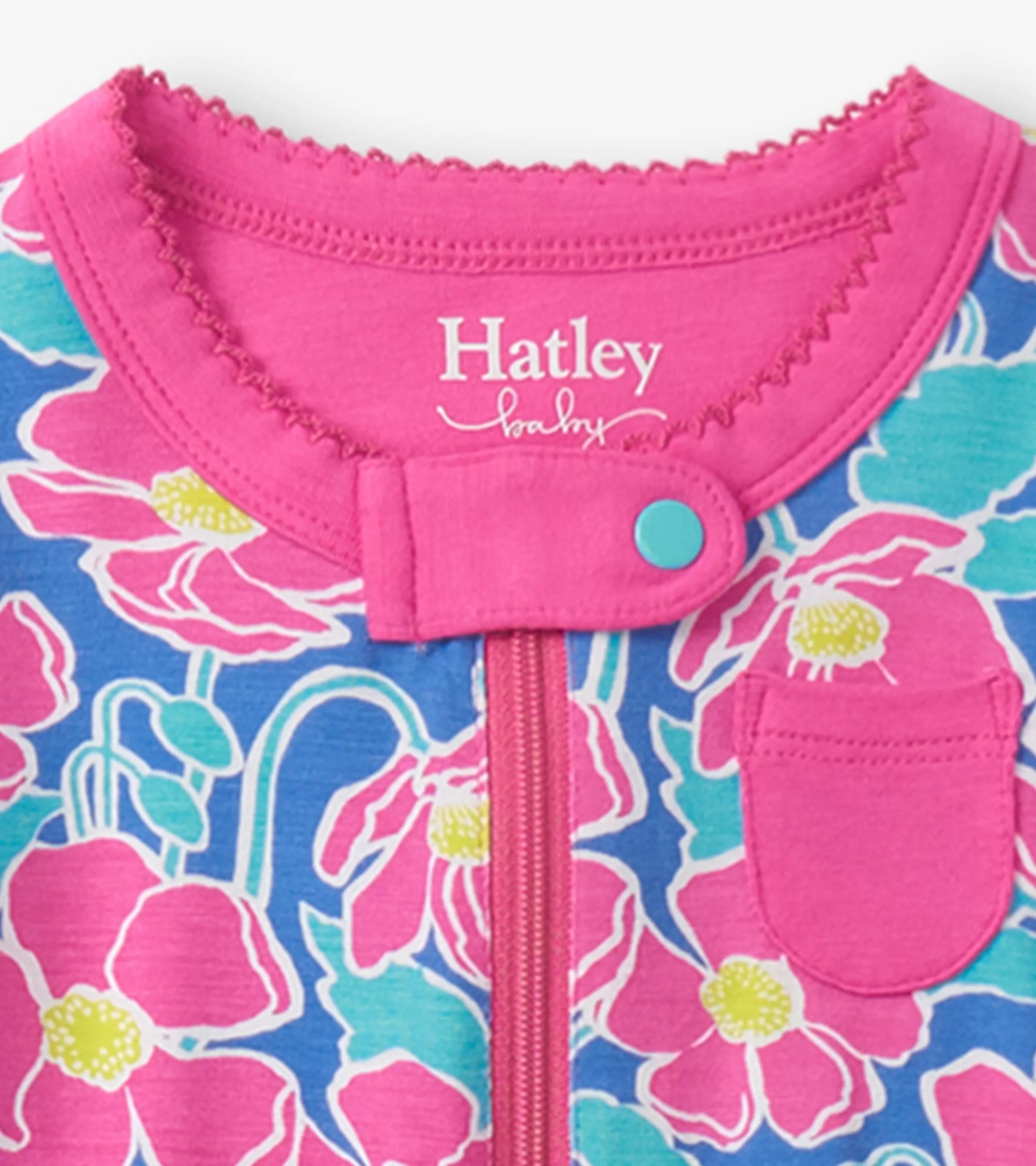 Hatley Sleepwear | Sleepwear*Baby Girls Big Poppies Footed Sleeper