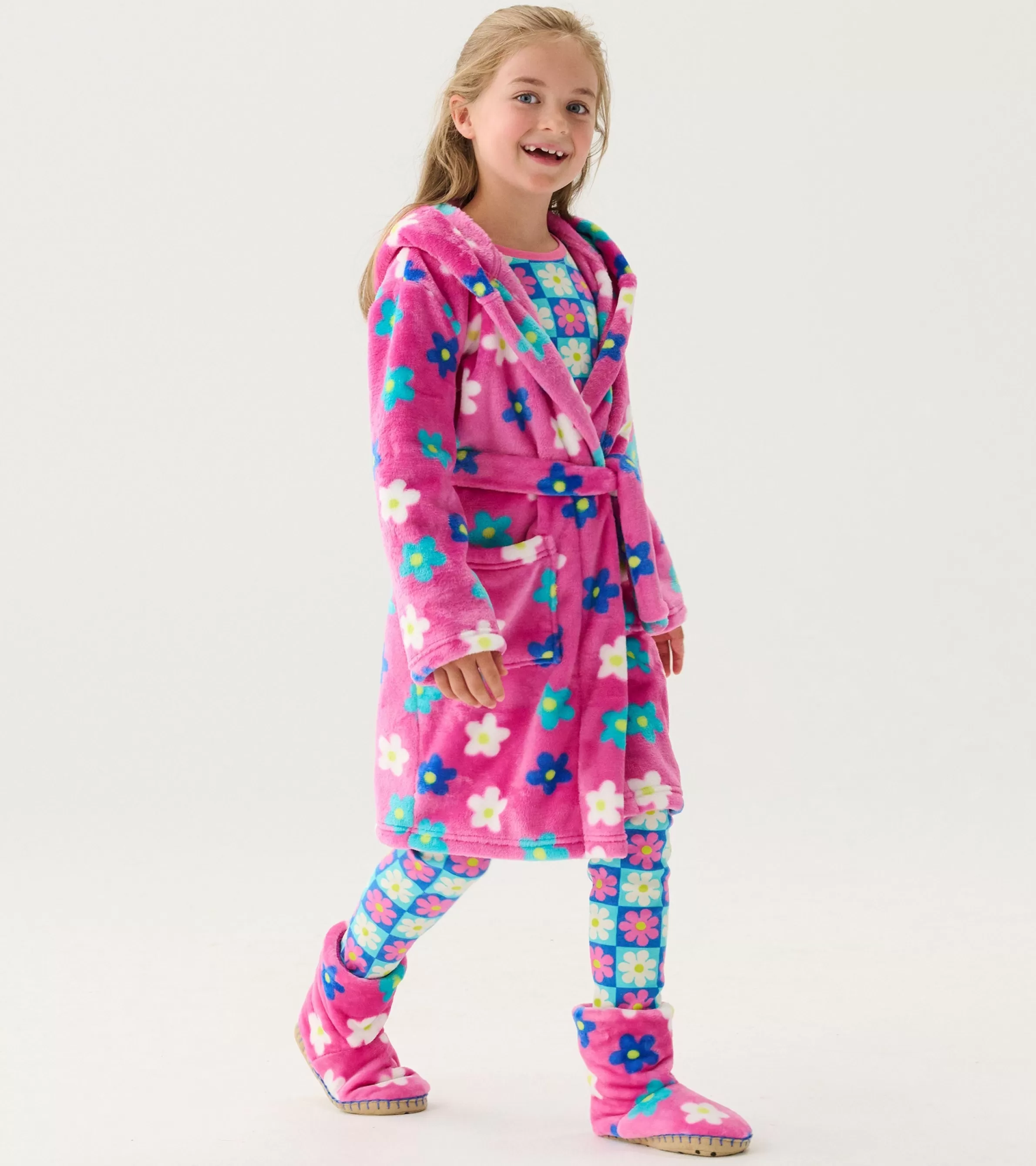 Hatley Sleepwear | Sleepwear*Baby Girls Daisies Fleece Robe