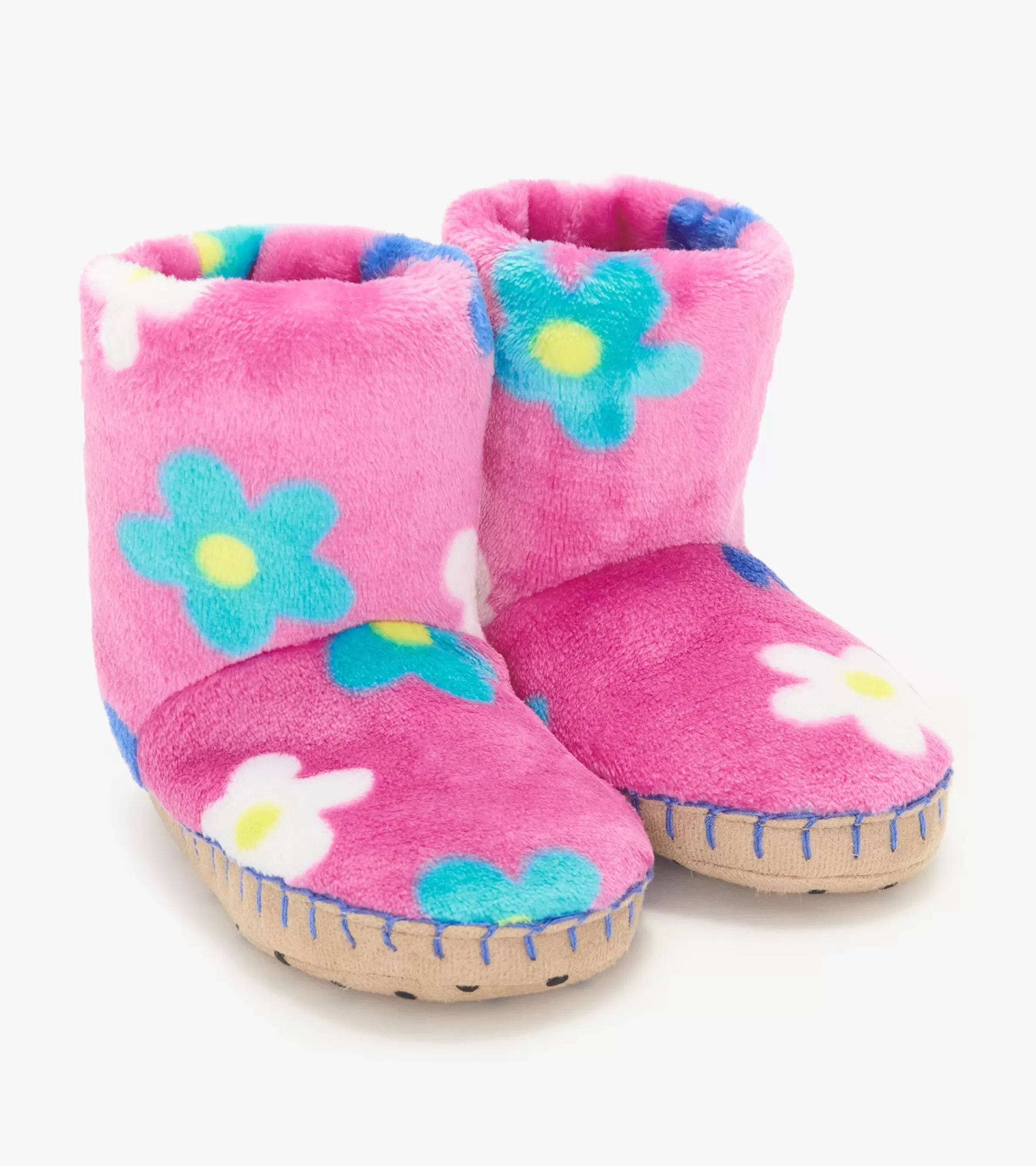 Hatley Sleepwear | Sleepwear*Baby Girls Daisies Fleece Slippers