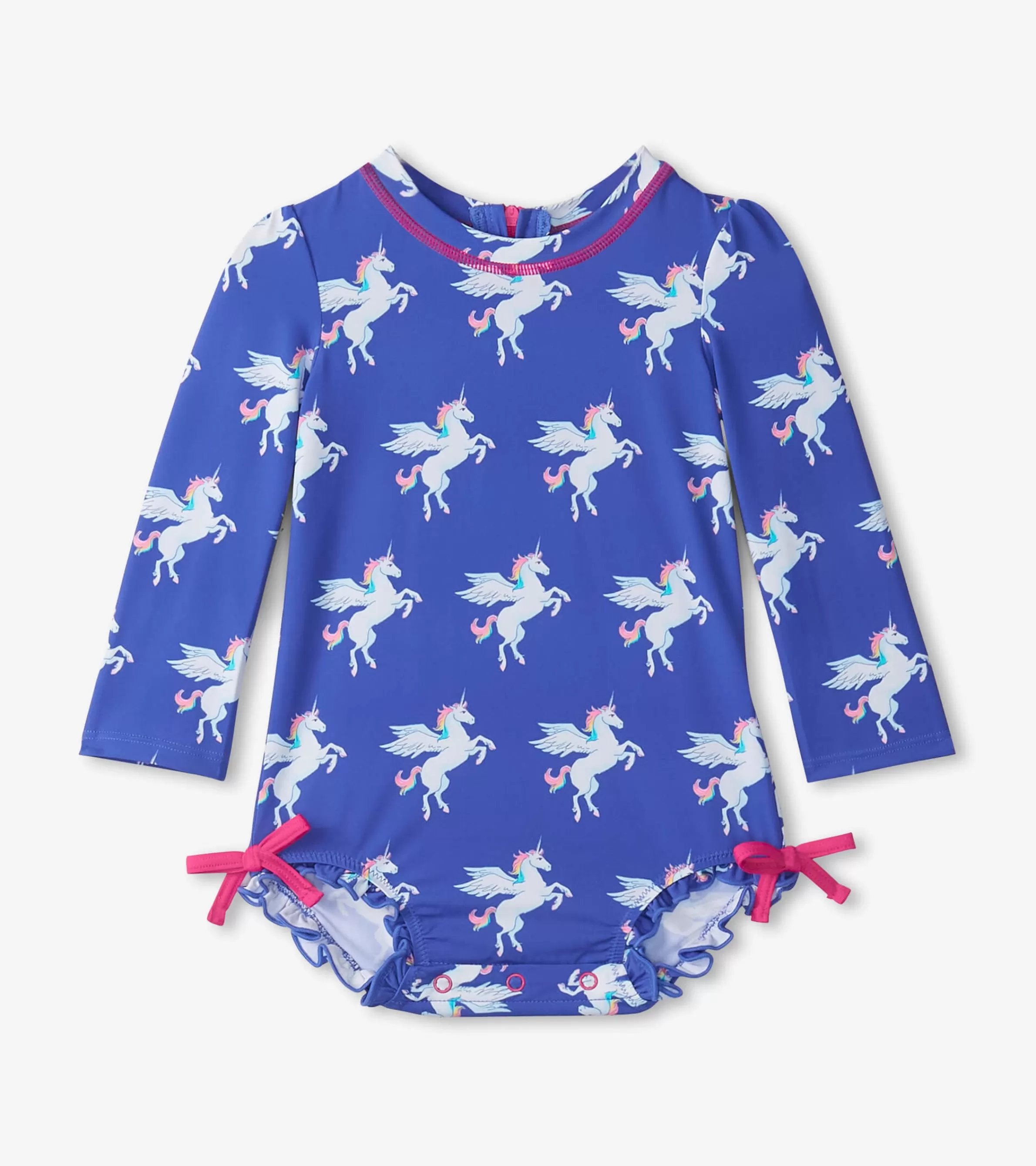 Hatley Swimwear | Swimwear*Baby Girls Dazzling Unicorn Rashguard Swimsuit