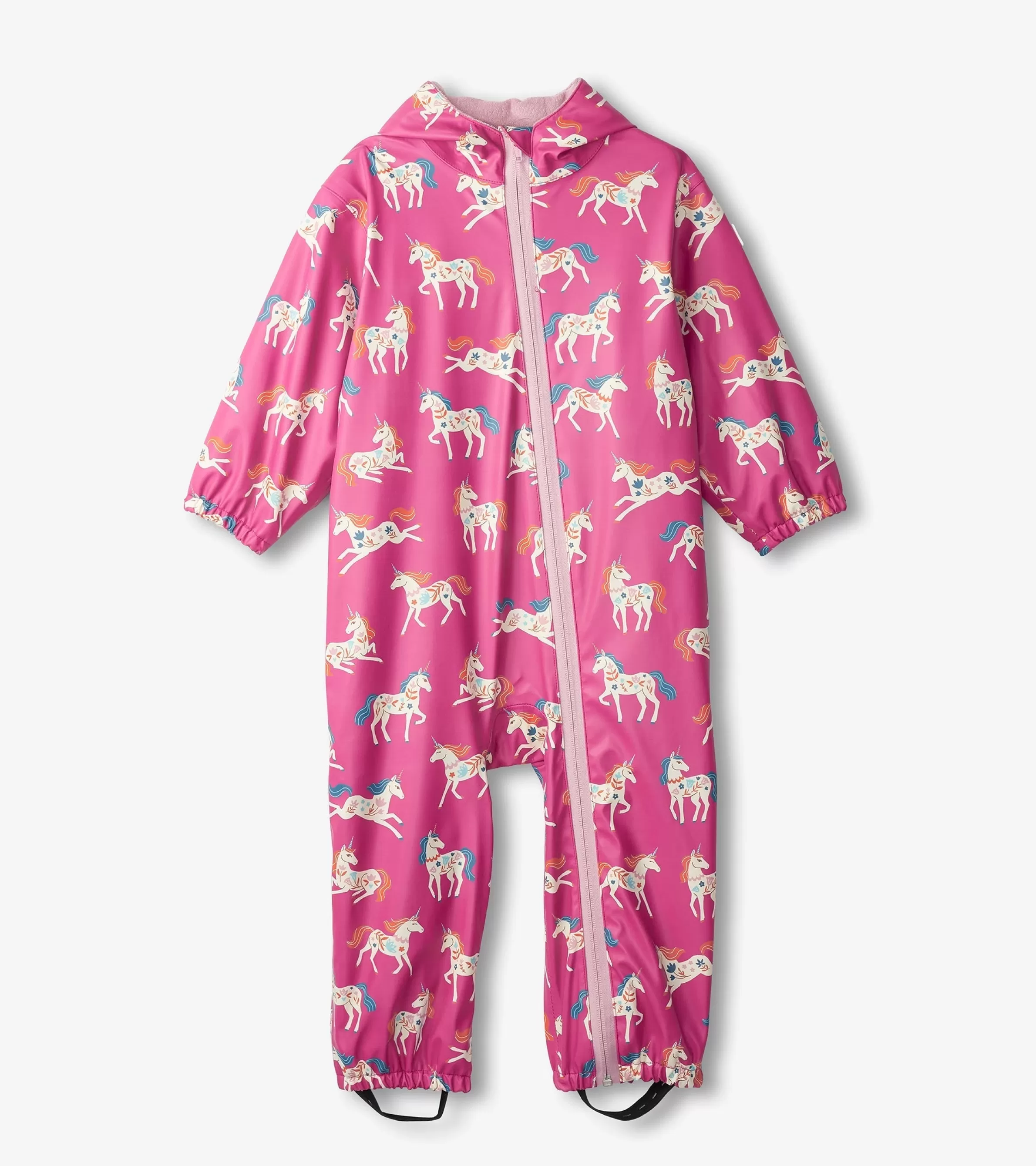 Hatley Rainwear | Rainwear*Baby Girls Folksy Unicorns Rain Suit