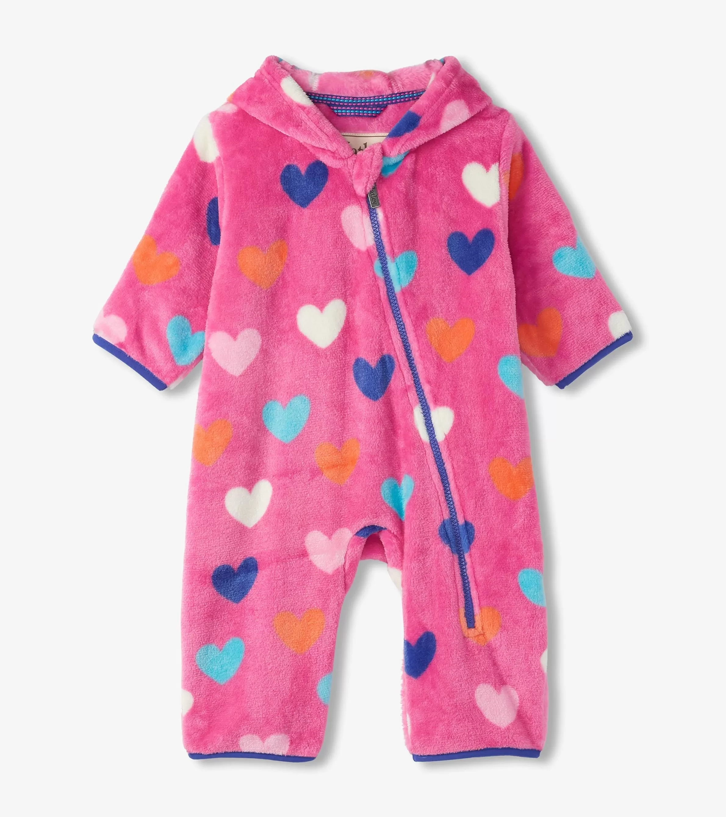 Hatley Sweaters | Outerwear*Baby Girls Hearts Fleece Suit