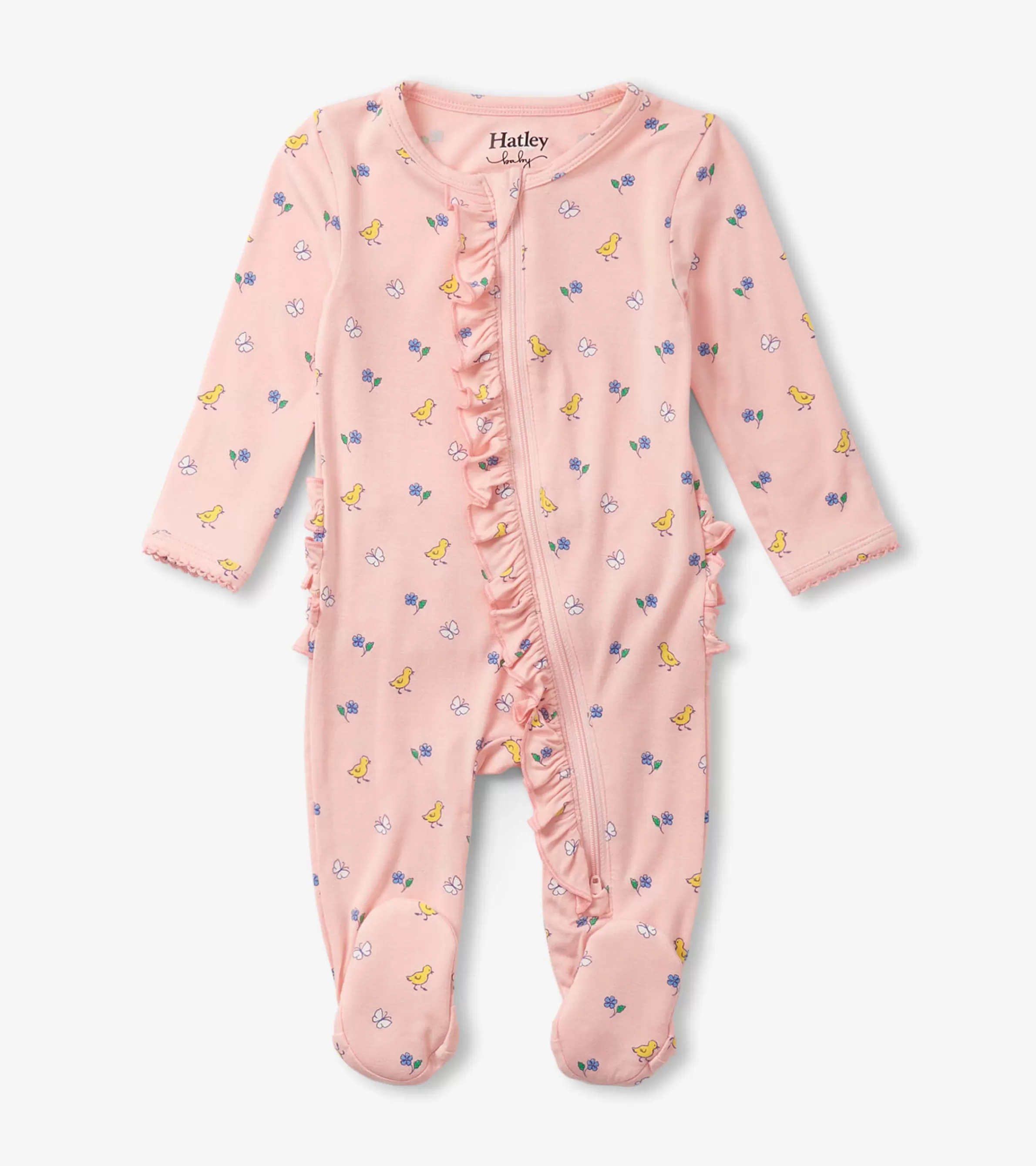 Hatley Sleepwear | Sleepwear*Baby Girls Springtime Ruffle Footed Sleeper