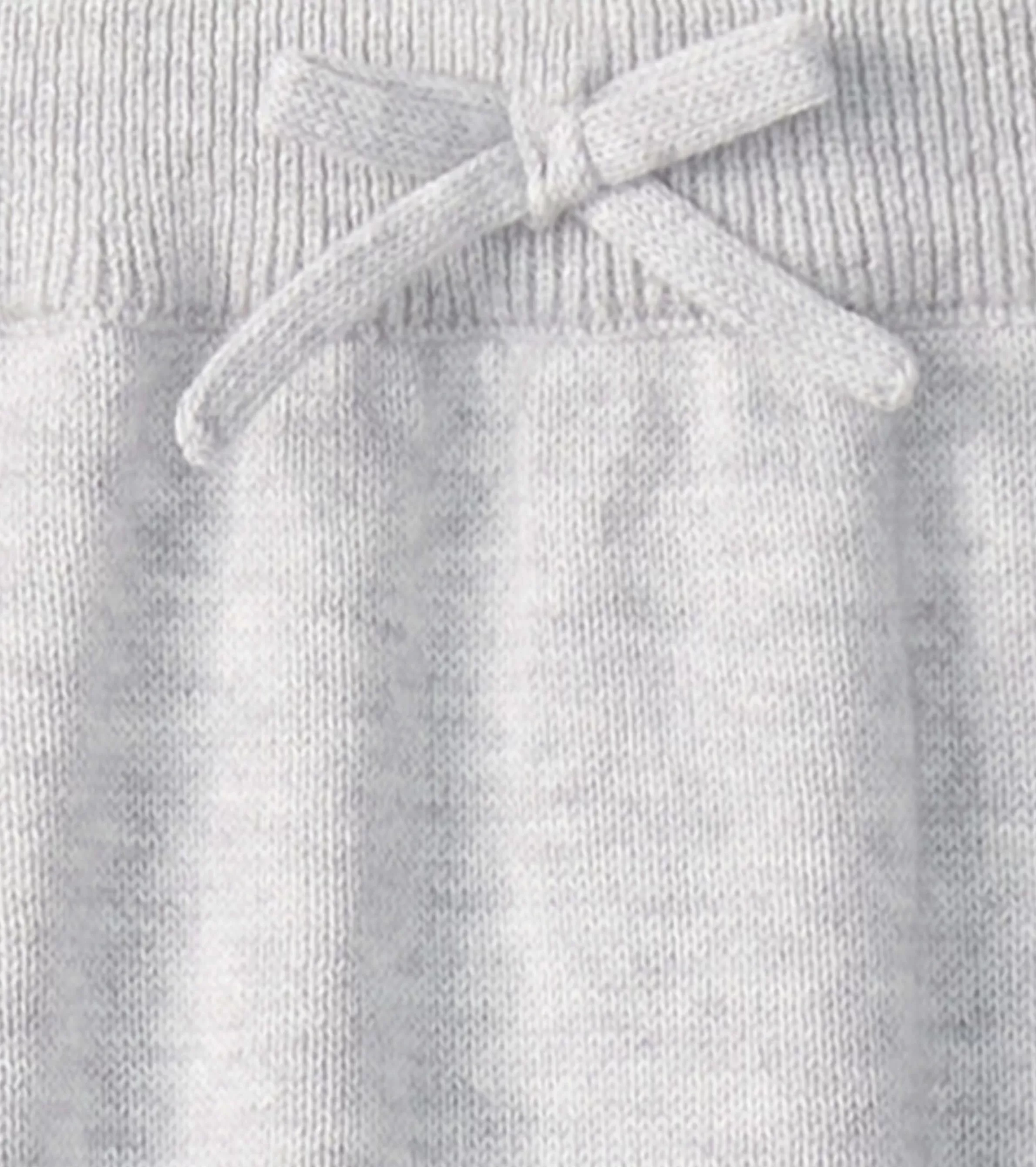 Hatley Bottoms*Baby Grey Melange Pull On Sweater Pants