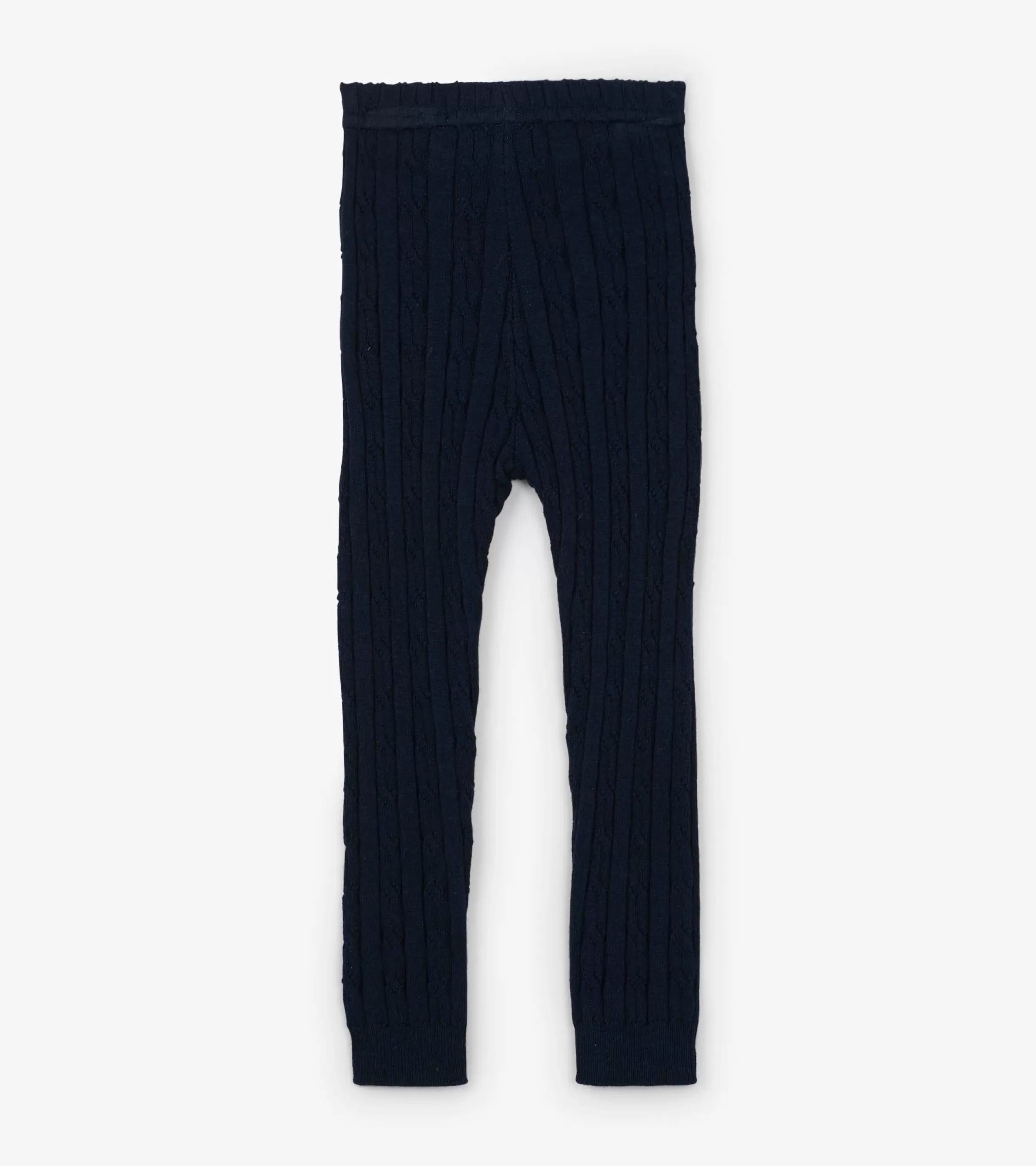 Hatley Bottoms*Baby Navy Cable Knit Leggings