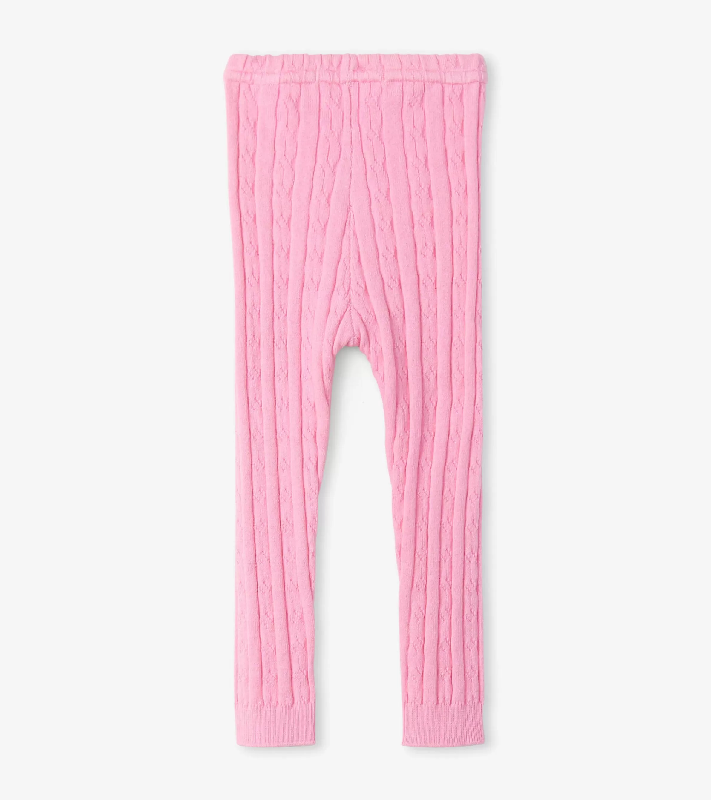 Hatley Bottoms*Baby Pink Cable Knit Leggings