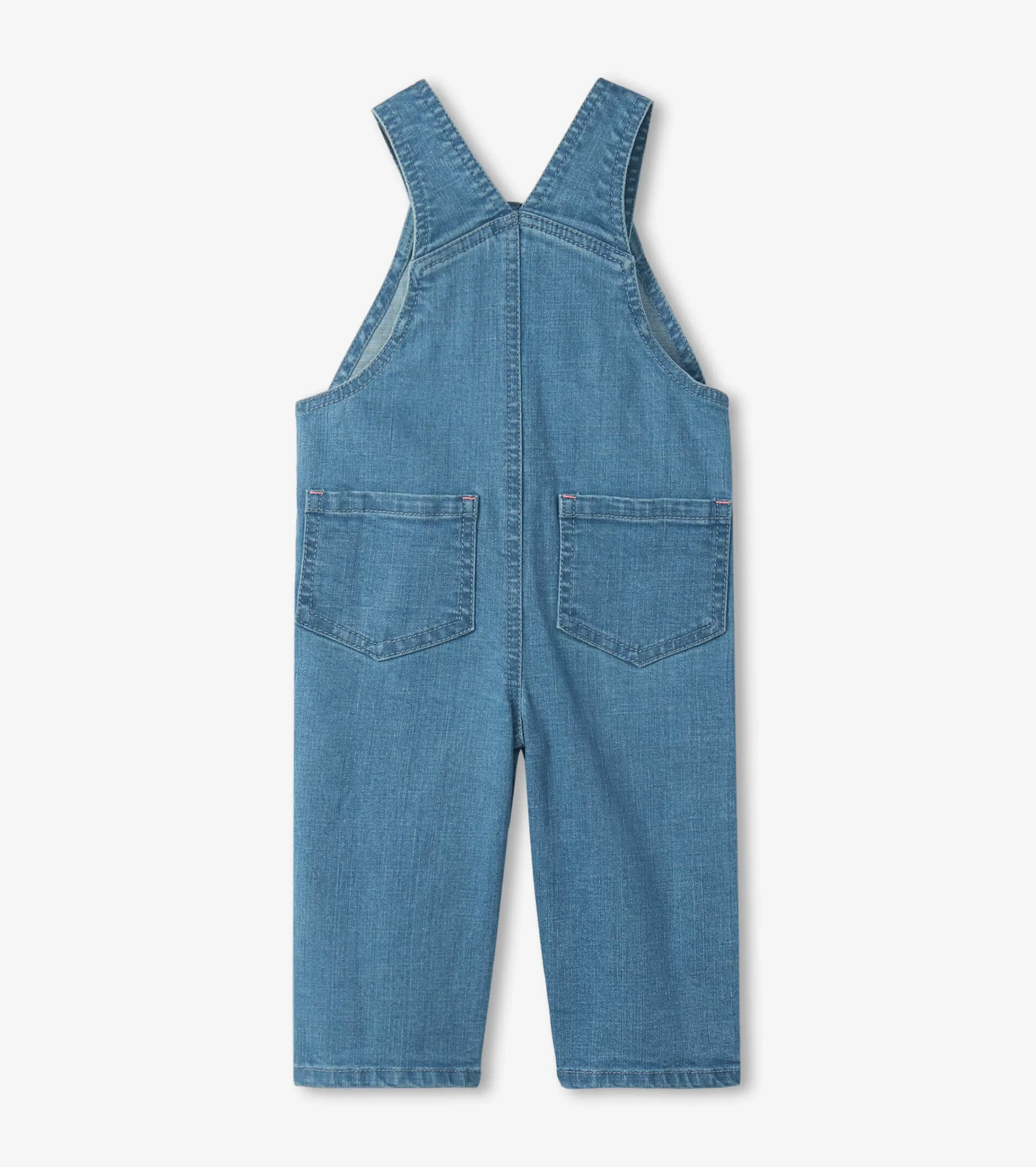 Hatley Rompers | Bottoms*Baby Spring Blue Denim Overalls