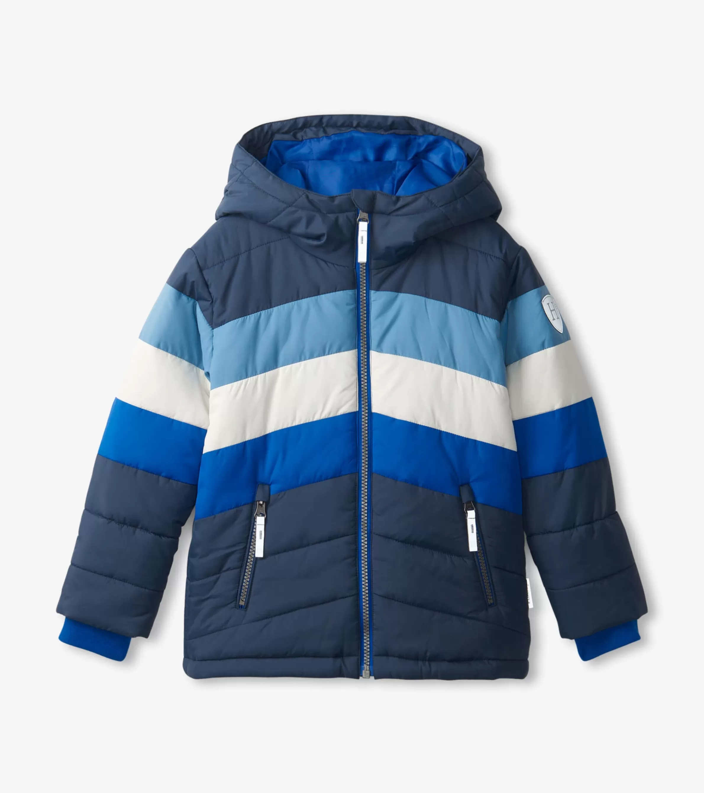 BOY Hatley Outerwear | Outerwear*Black & Blue Kids Puffer Jacket