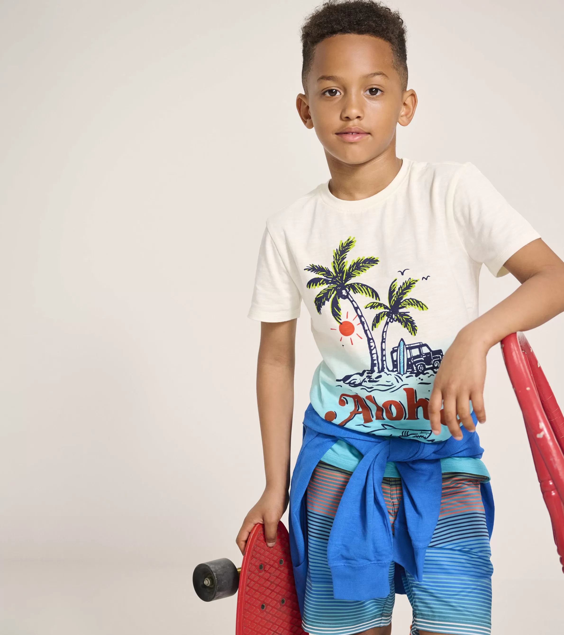 BOY Hatley Tops*Boys Aloha Graphic Tee