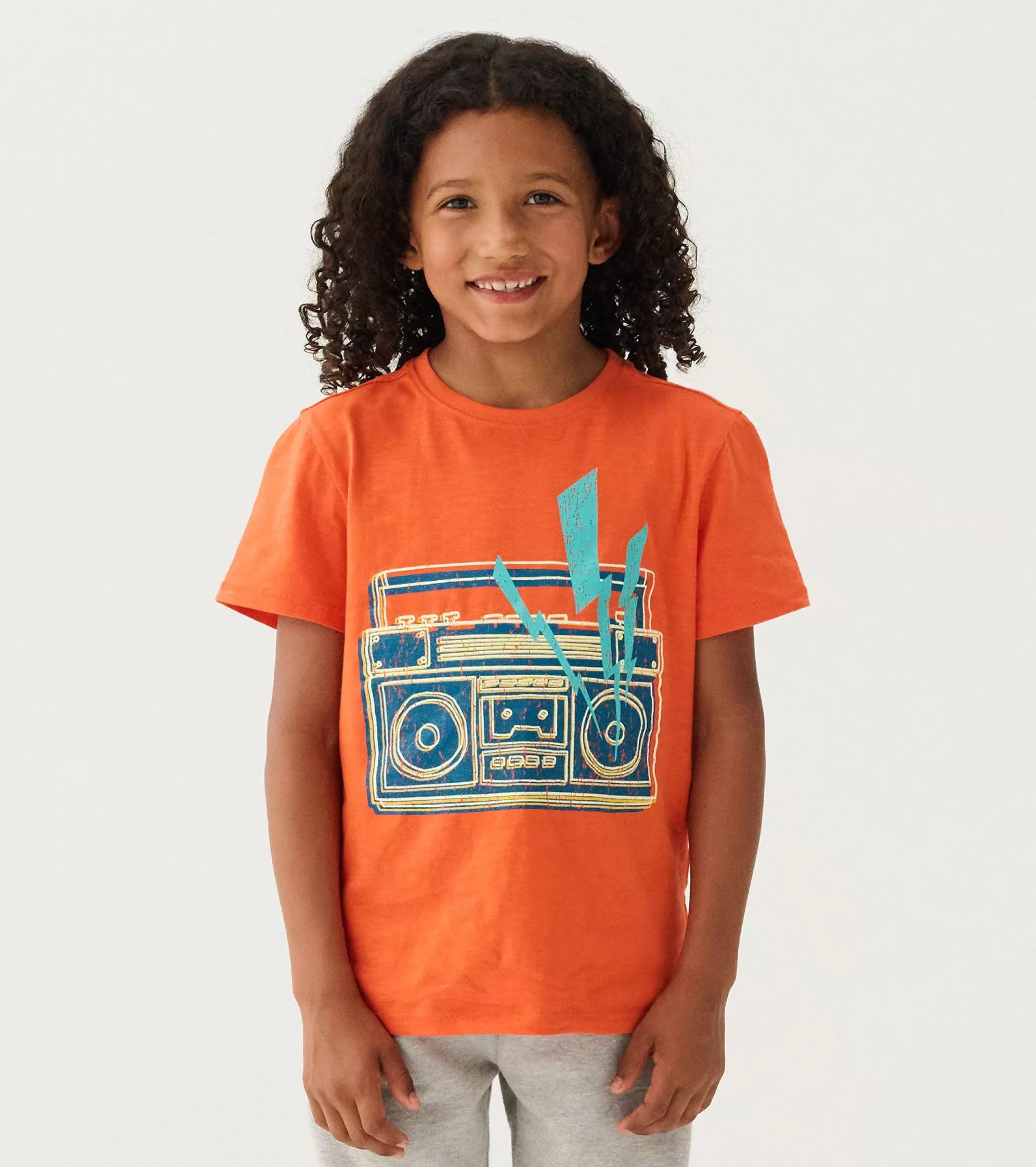 BOY Hatley Tops*Boys Boombox Glow in the Dark Graphic Tee