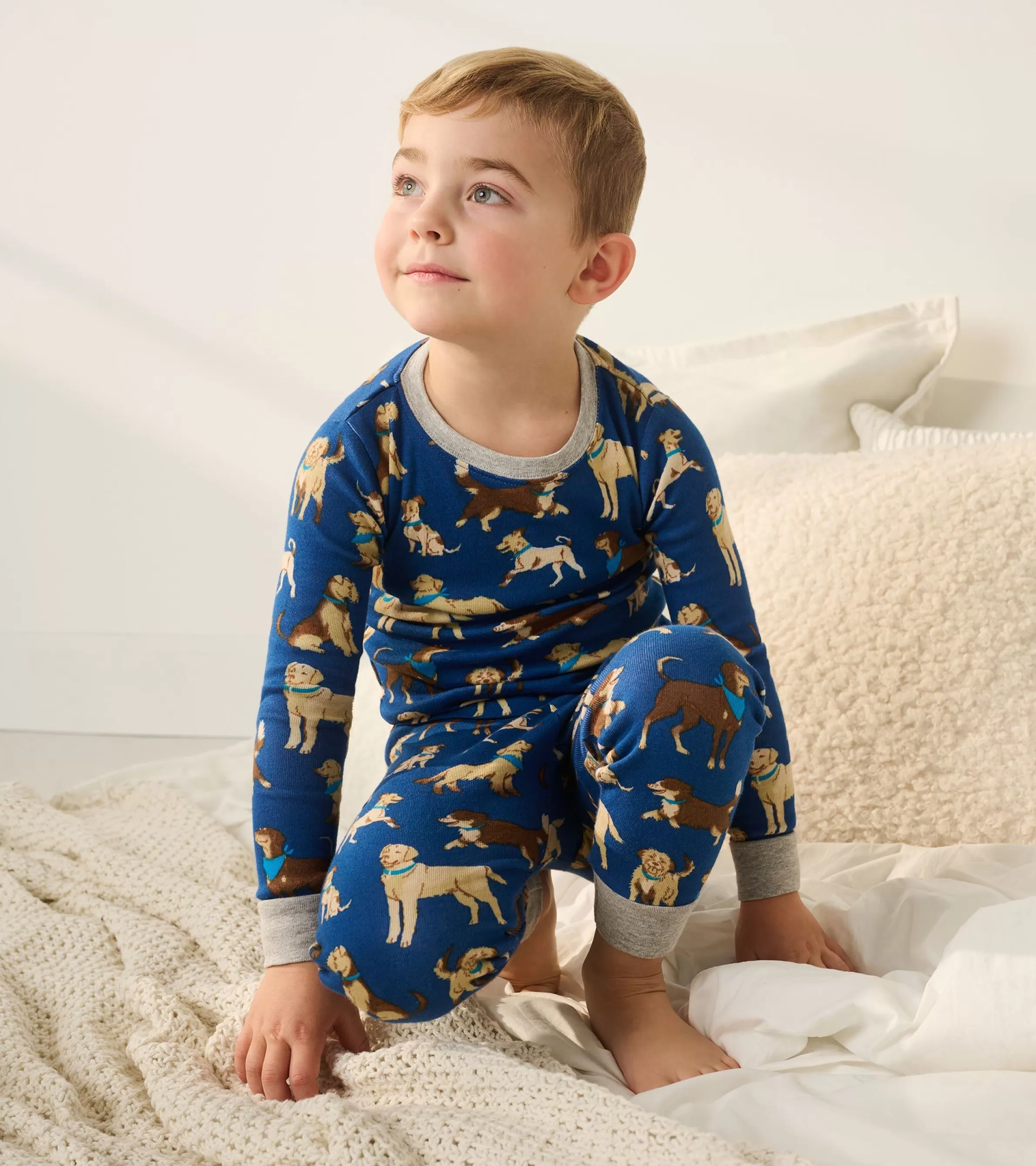 BOY Hatley Sleepwear | Sleepwear*Boys Classic Dogs Organic Cotton Pajama Set