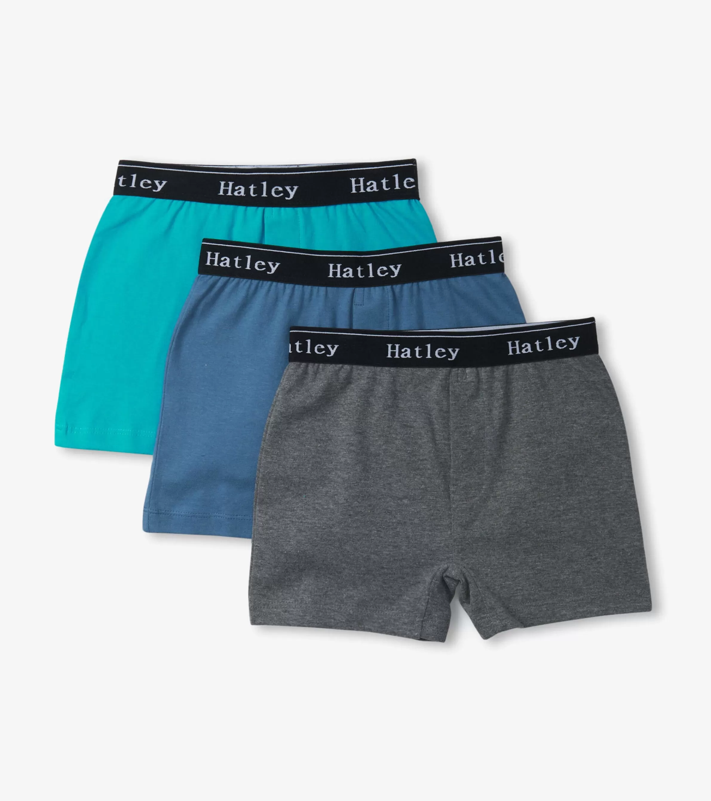 BOY Hatley Underwear | Accessories*Boys Classic Solids 3 Pack Boxer Briefs