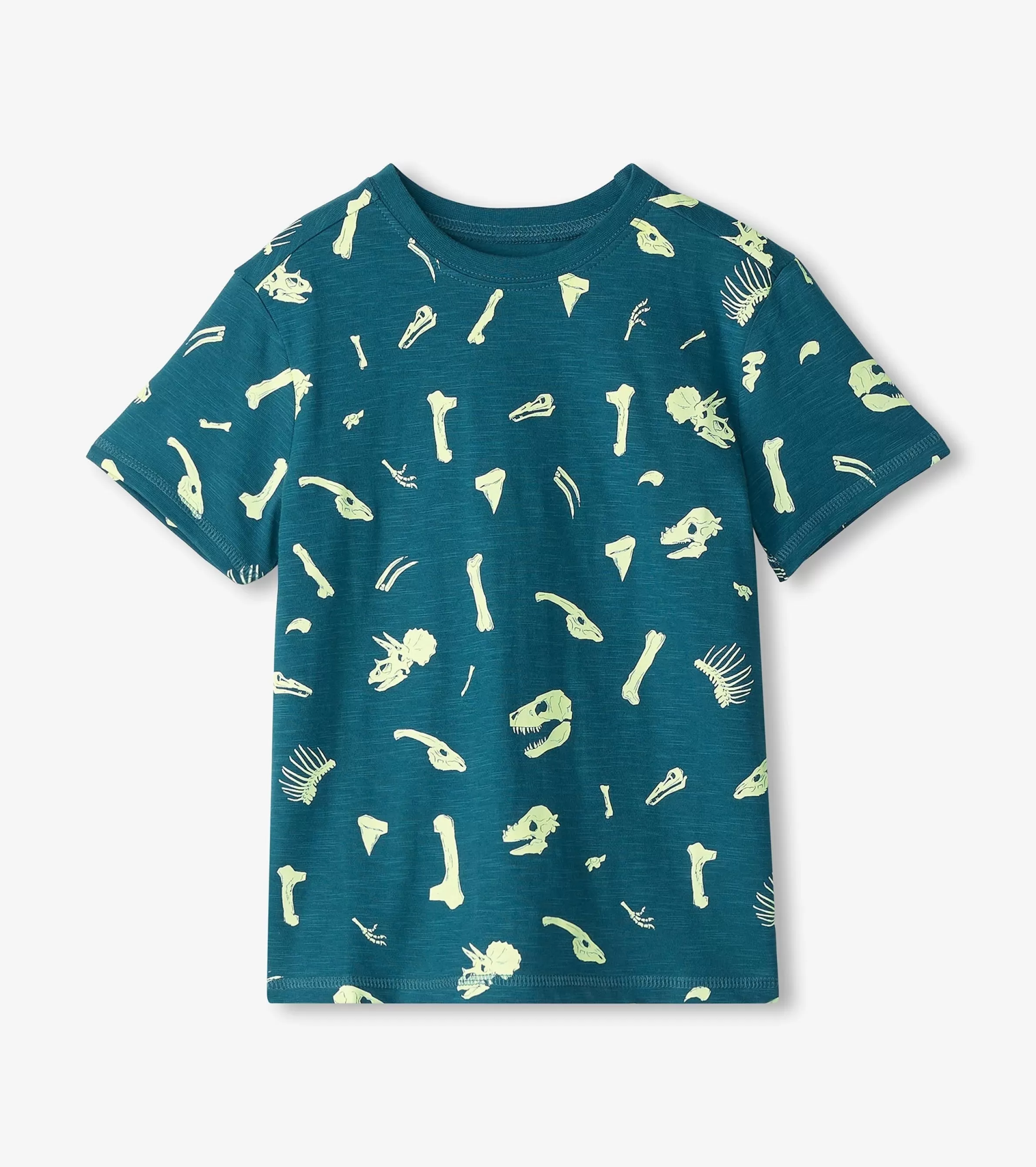 BOY Hatley Tops*Boys Dino Fossils Glow in the Dark Graphic Tee