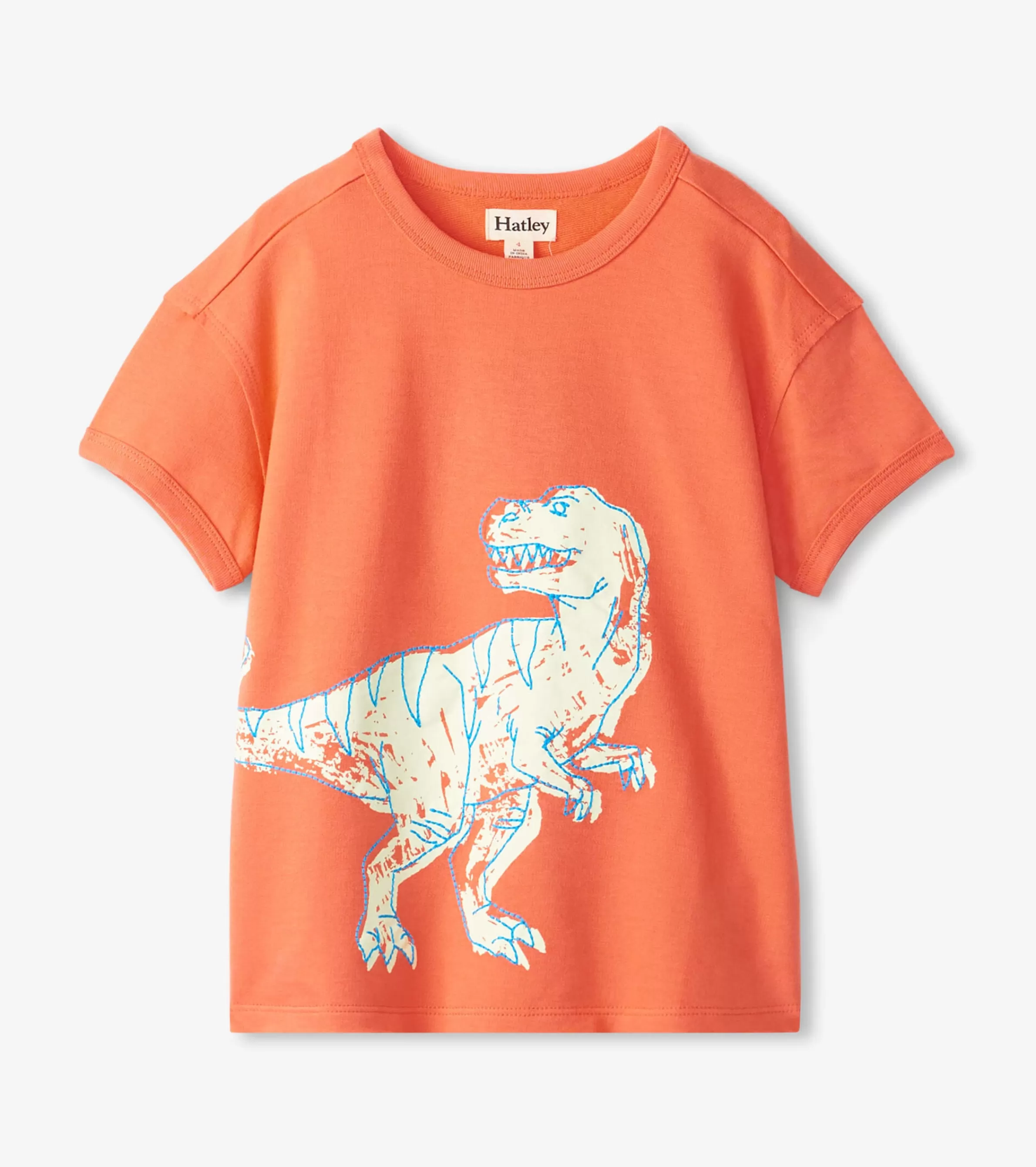 Hatley Tops*Boys Dino Glow Graphic Tee