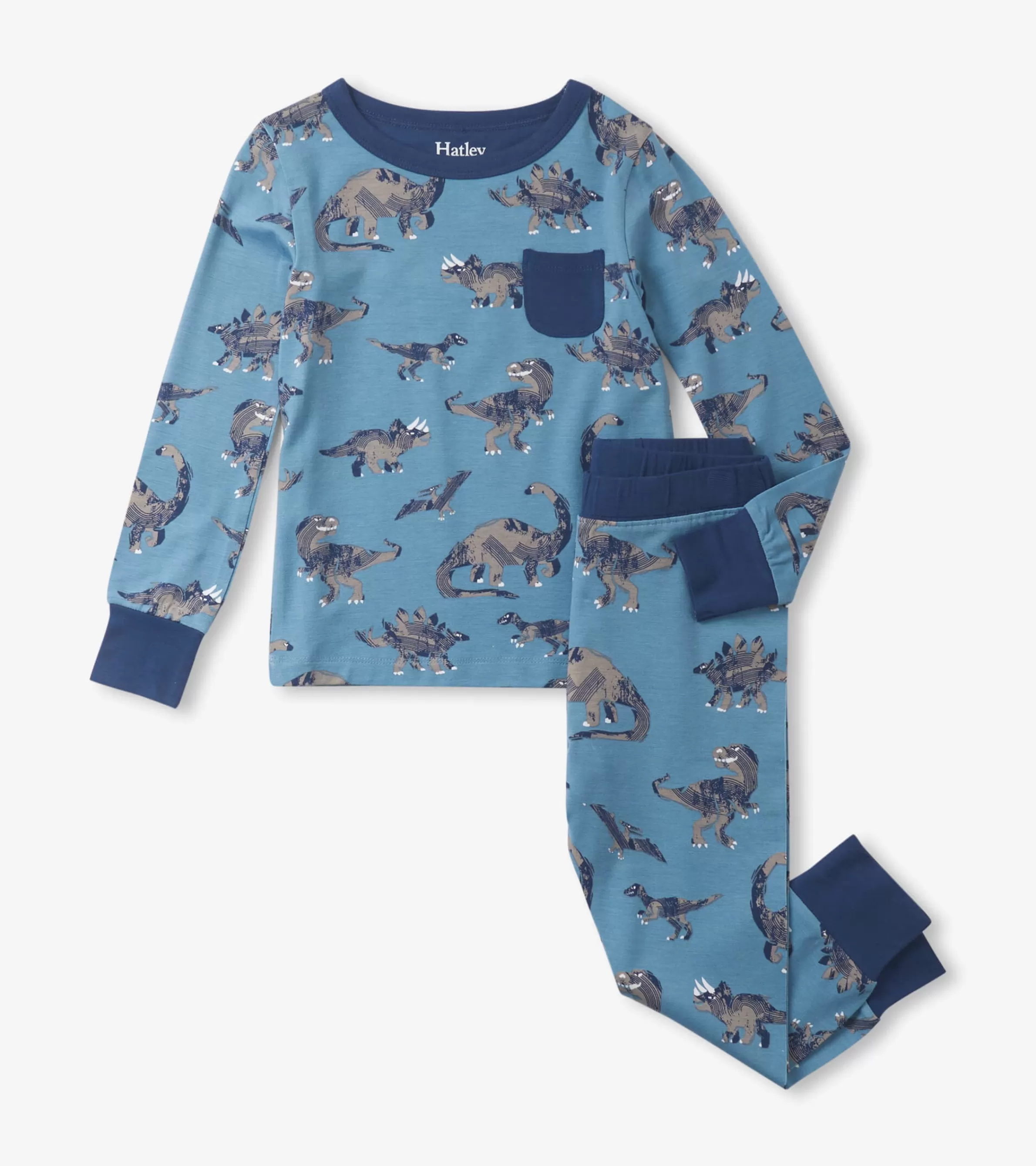 BOY Hatley Sleepwear | Sleepwear*Boys Dinosaur Bamboo Pajama Set