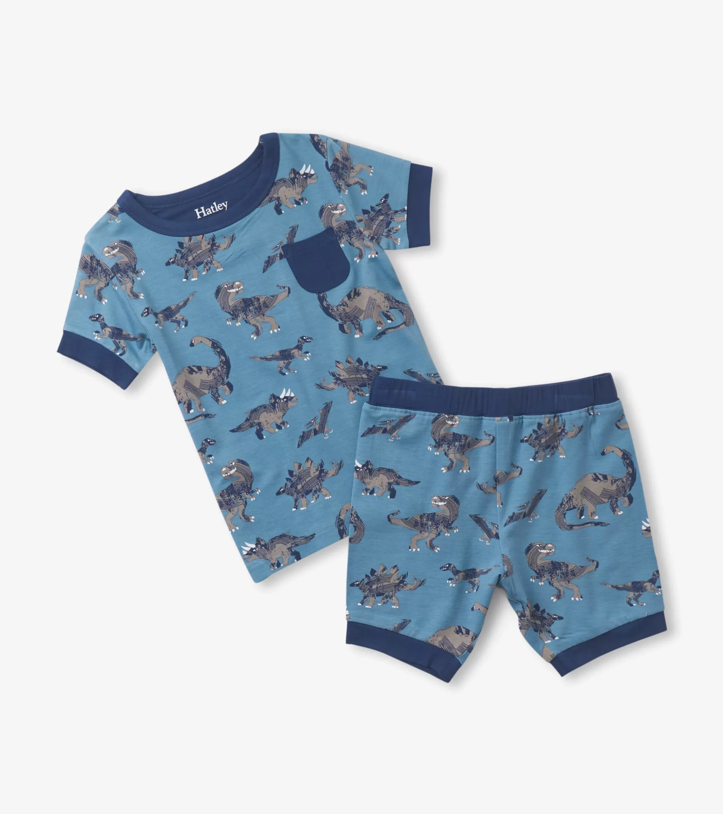 BOY Hatley Sleepwear | Sleepwear*Boys Dinosaur Bamboo Short Pajama Set