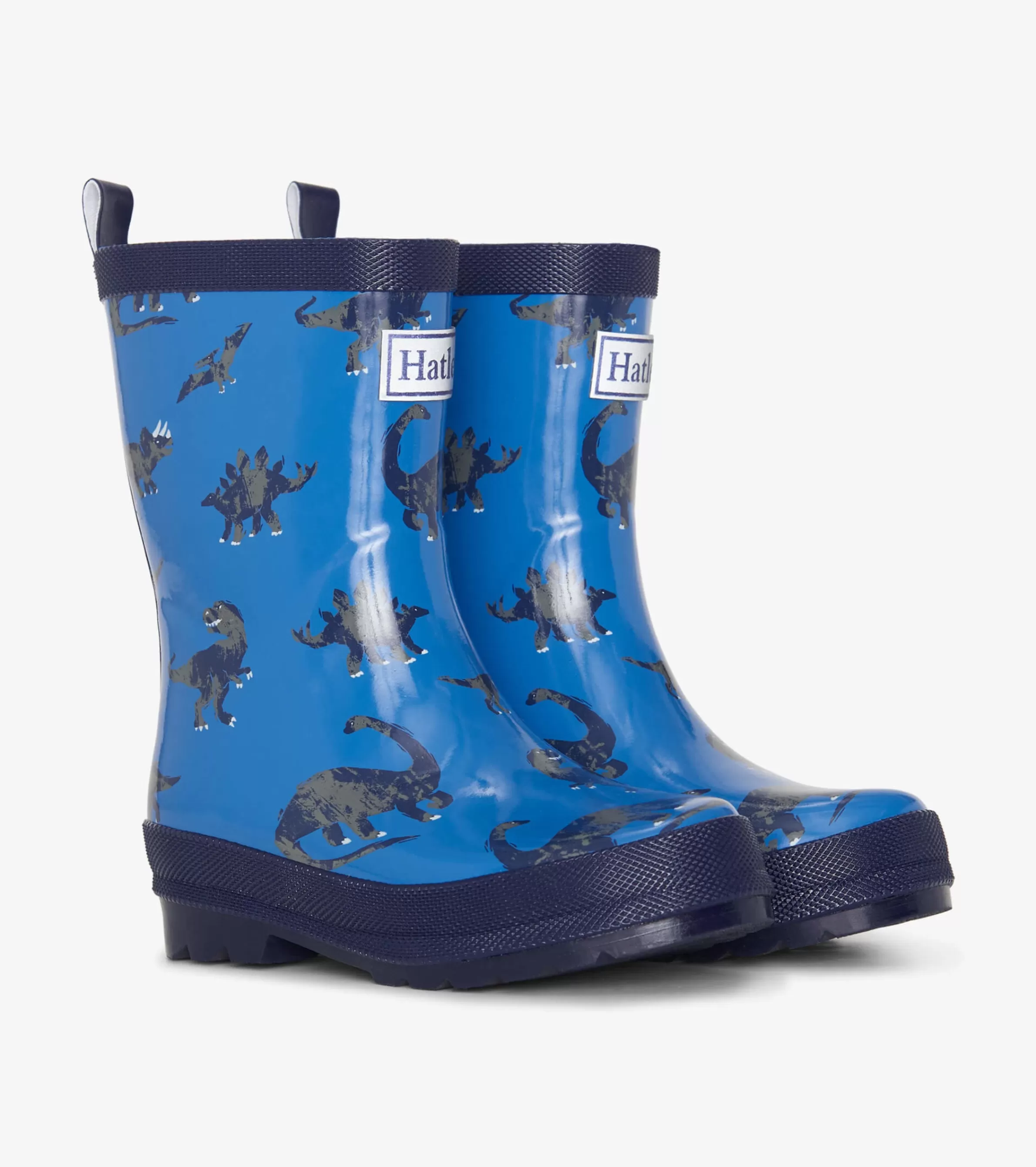 BOY Hatley Rainwear | Rainwear*Boys Dinosaur Shiny Rain Boots