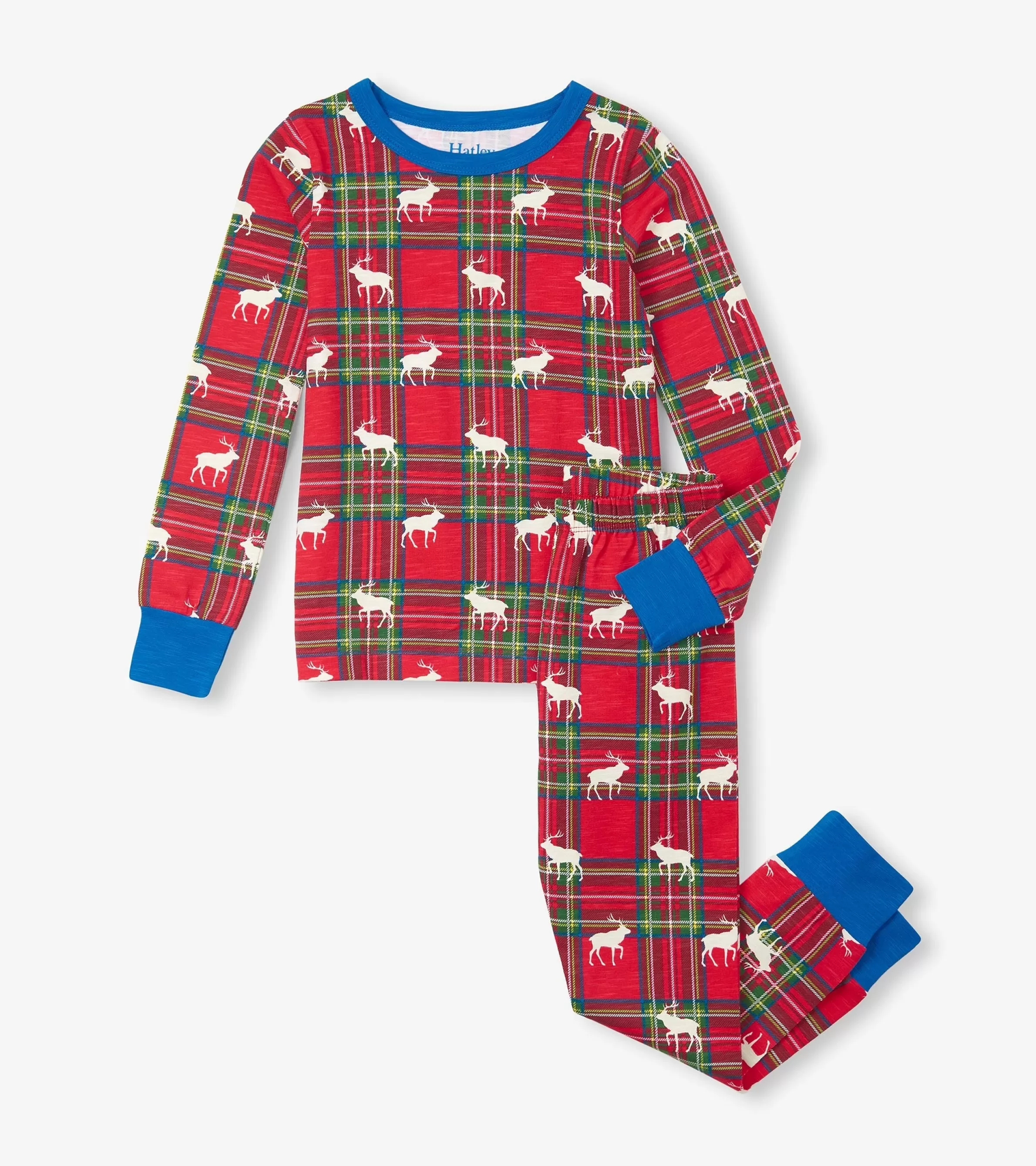 BOY Hatley Sleepwear | Sleepwear*Boys Elk Plaid Pajama Set