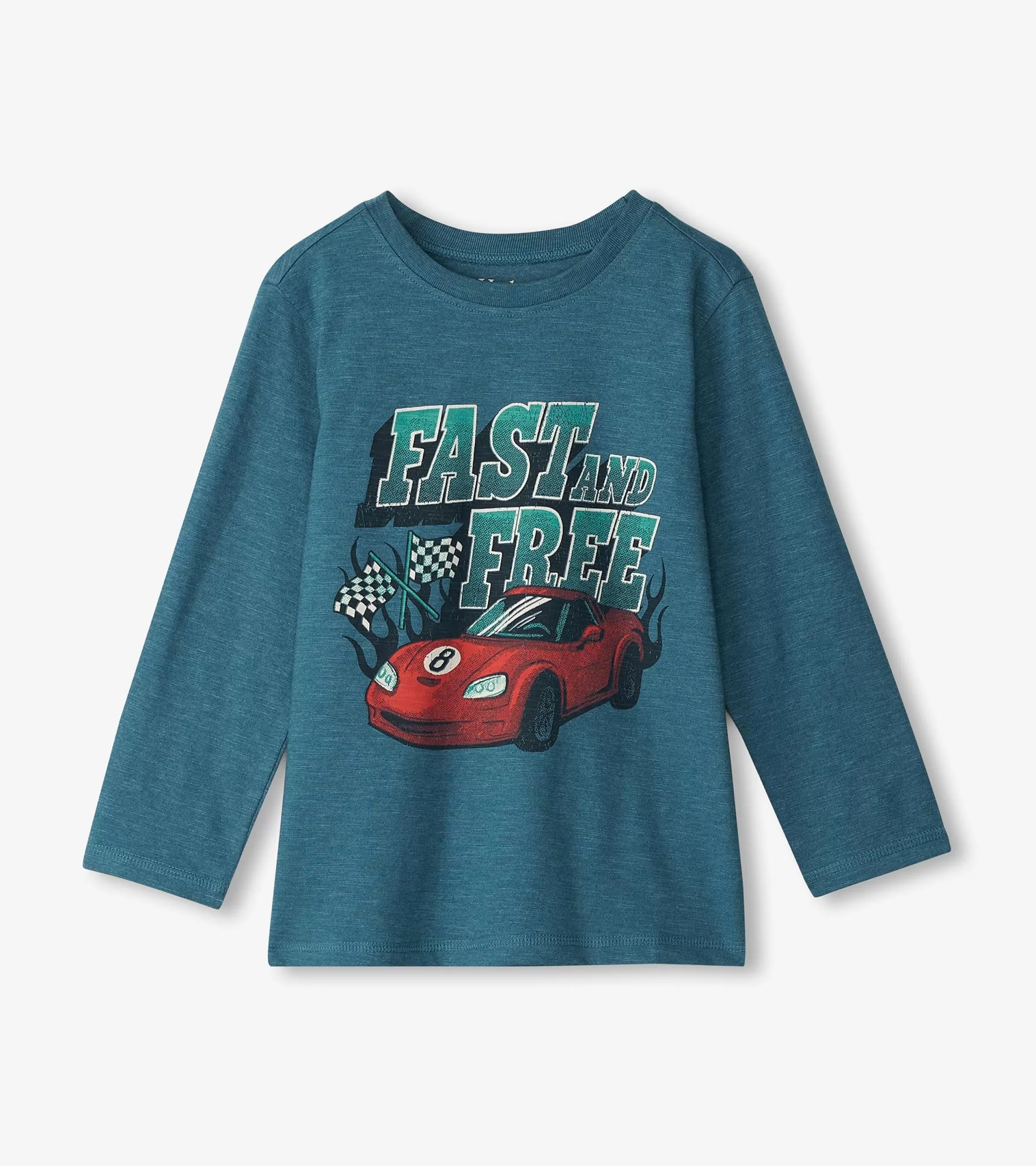 BOY Hatley Tops*Boys Fast & Free Long Sleeve T-Shirt